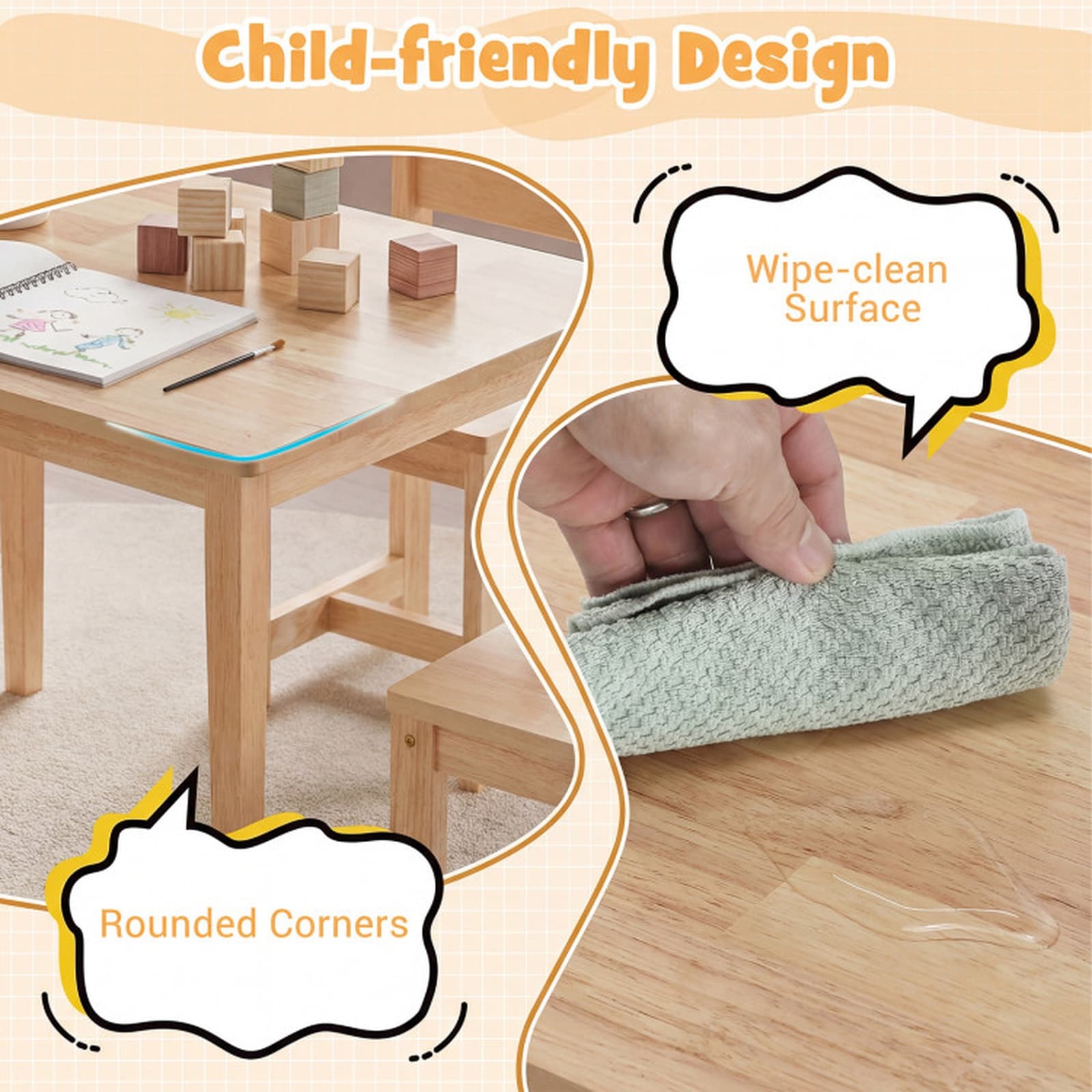 SUGIFT LW108SUGHY3405 Kids-Play-Tables - View #7