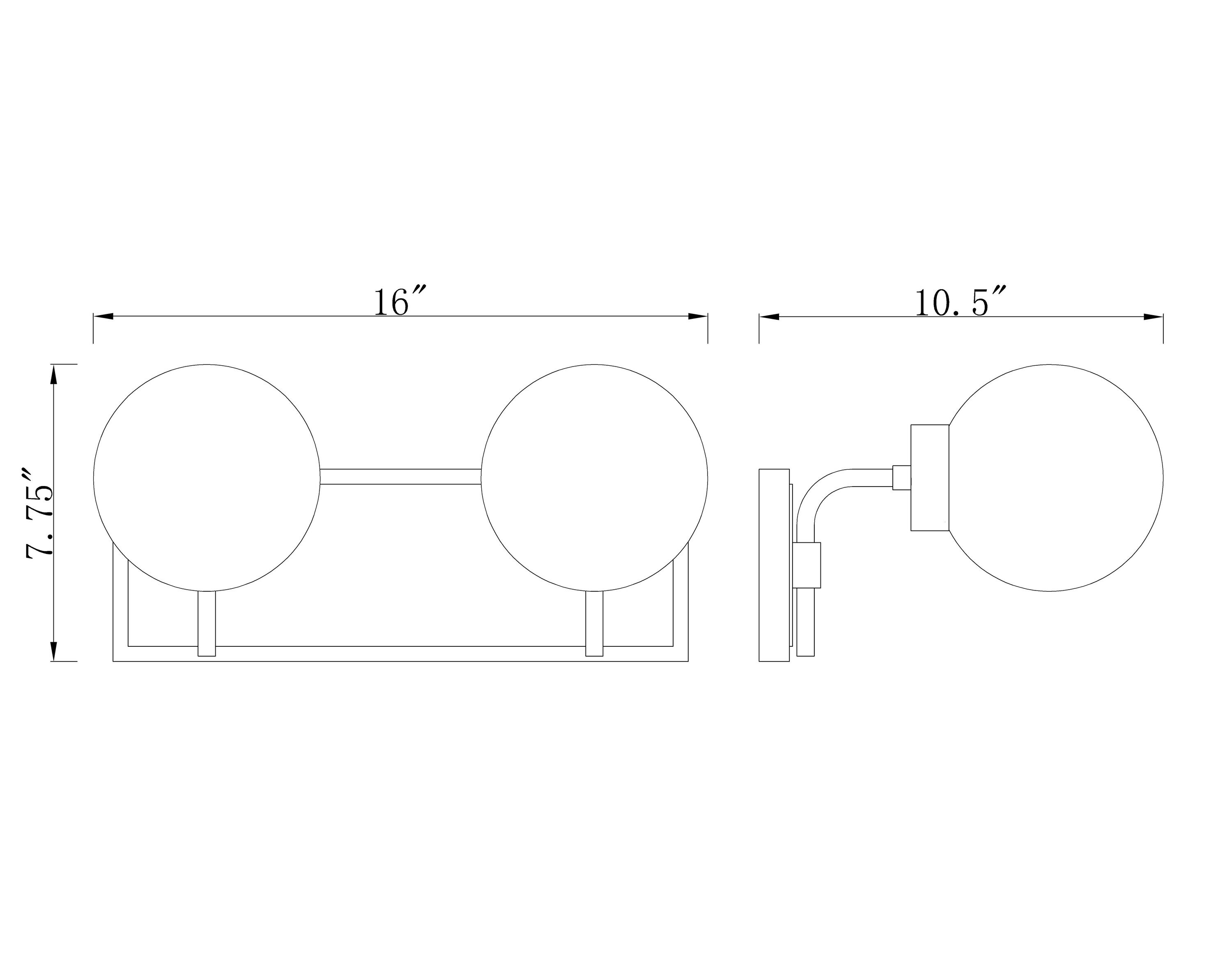 Z-Lite 477-2V-MB-BN b089995 - View #9