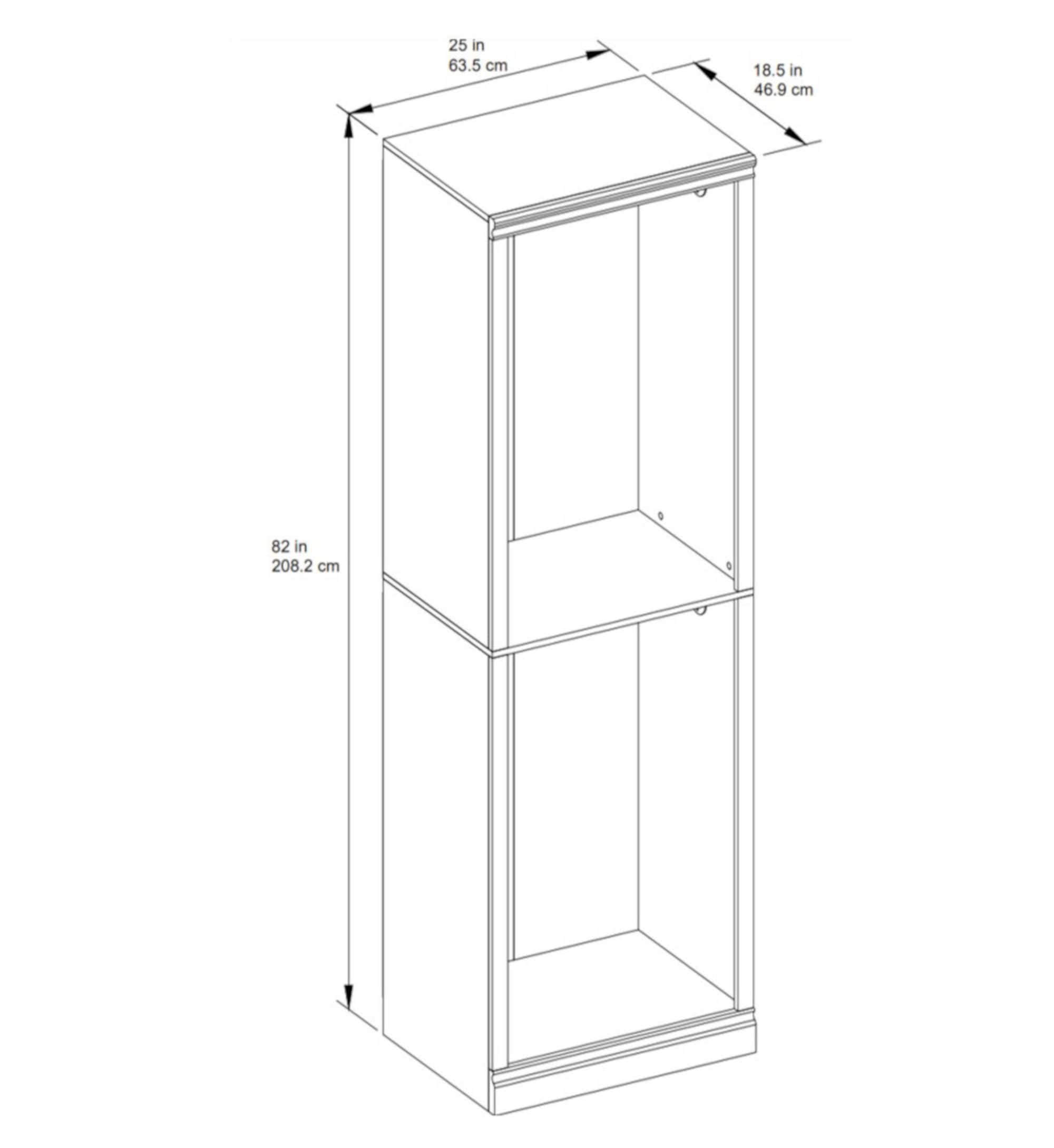 Scott Living SL25CNL-4 Wood-Closet-Kits - View #8