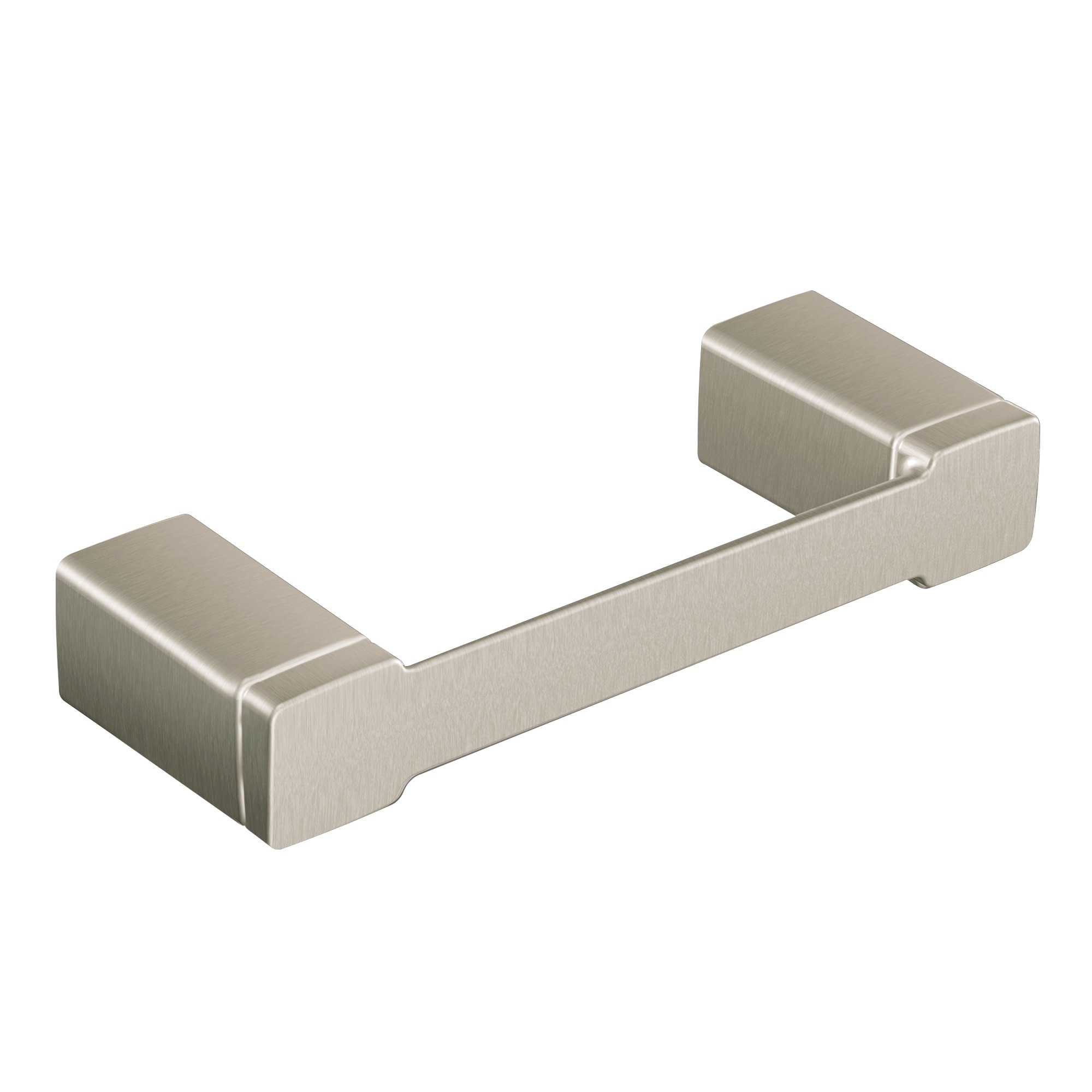 Moen YB8808BN Brushed Nickel Wall mount Pivot Toilet Paper Holder 1 -Rolls with Storage