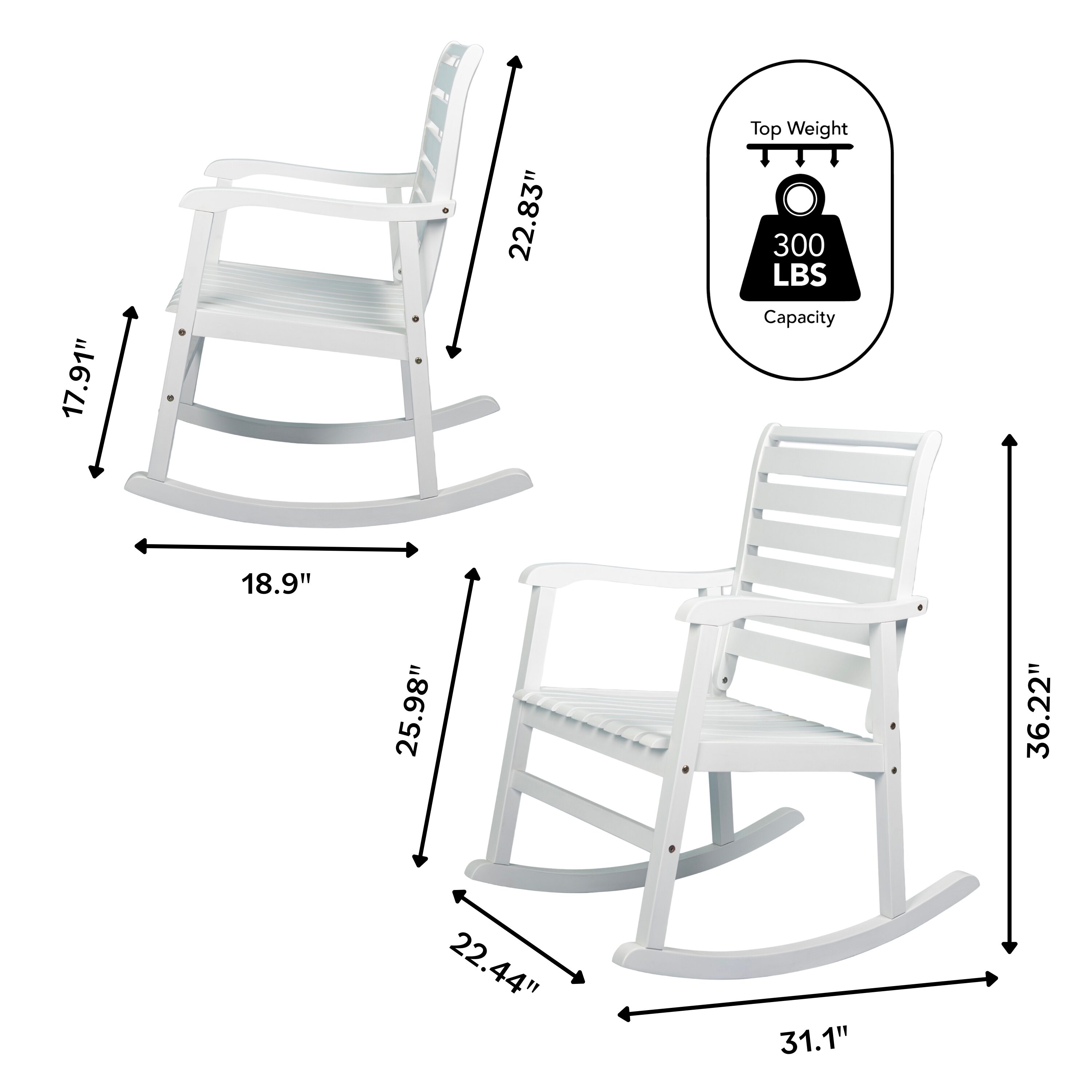 JONATHAN  Y RCK101C Patio-Chairs - View #8