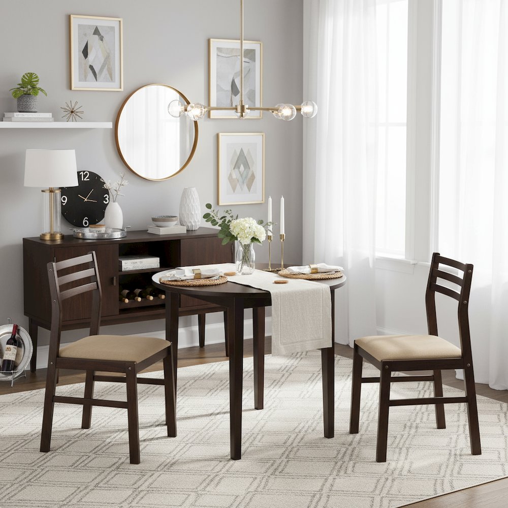 FurniFact BO3324602WHT Dining-Sets - View #2