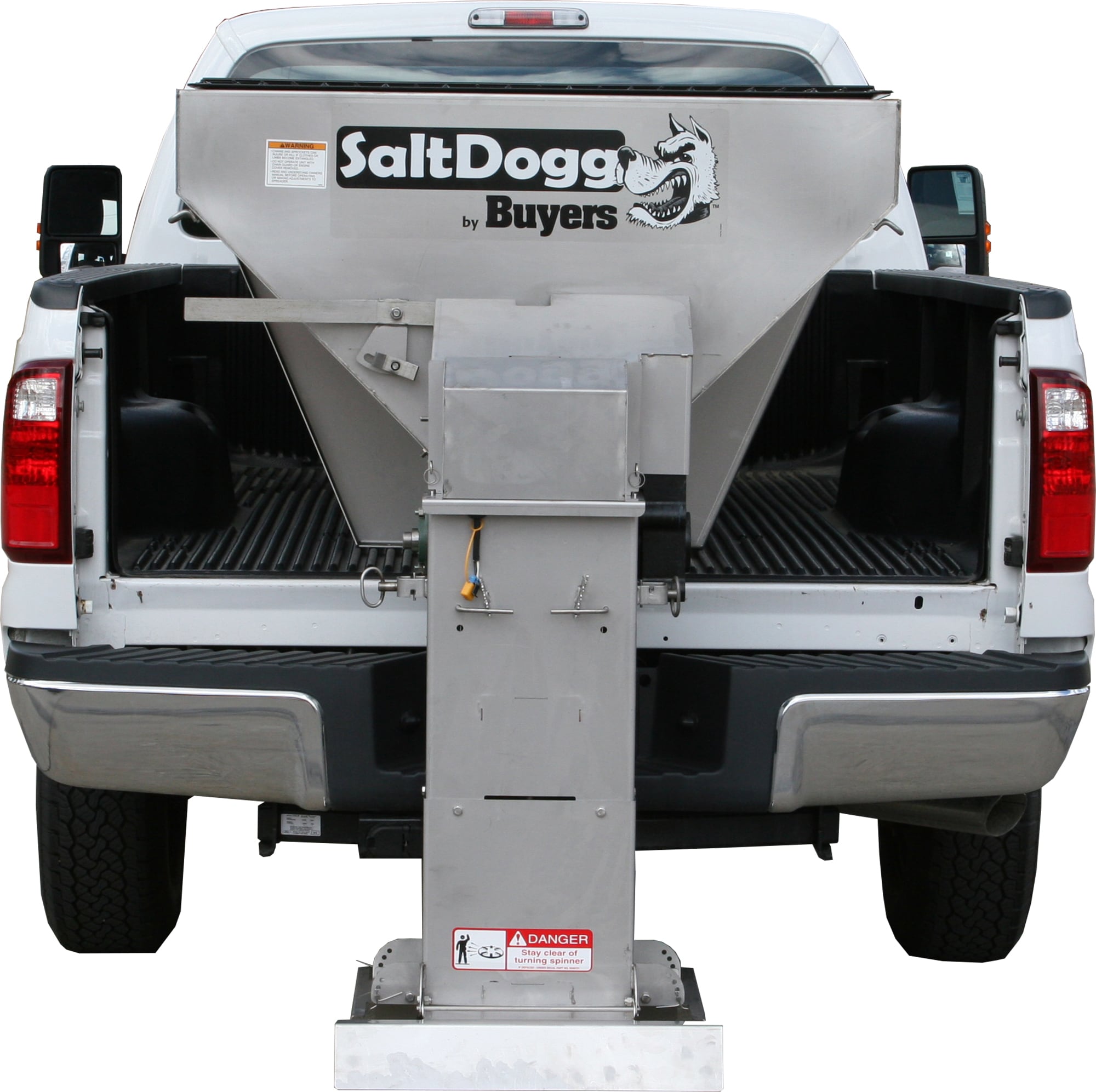 Buyers 1400100SS SaltDogg Gas Stainless Steel Hopper Spreader with Extended Chute