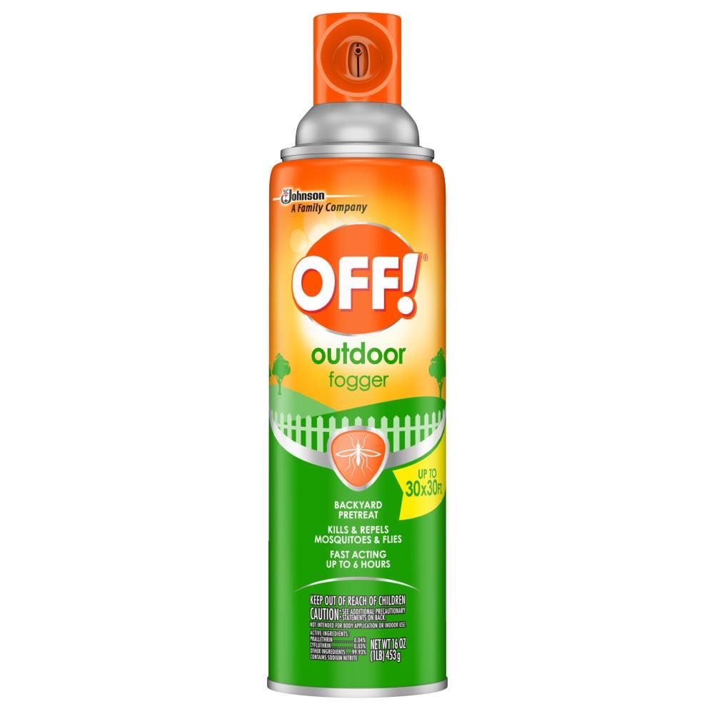 Off! 304438 16 Ounce(s) Outdoor Fogger Mosquito Control Lawn Outdoor Bug spray