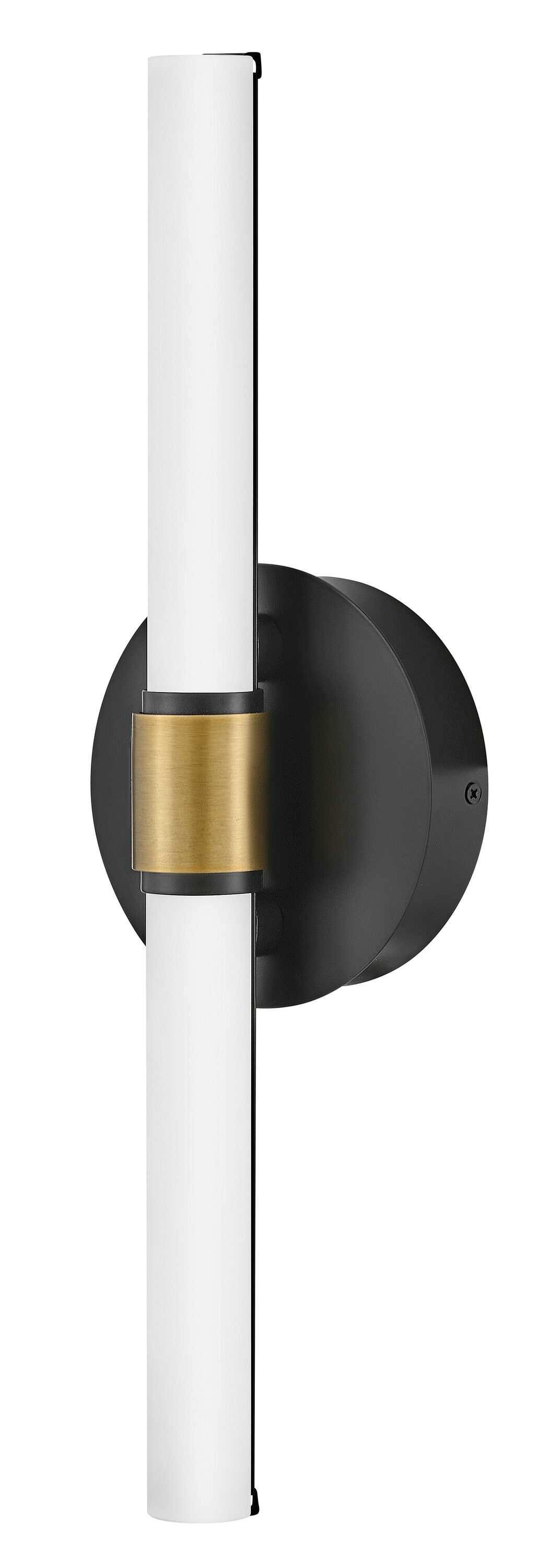 Lark 85600BK-LCB Kai 16.75-in 1 -Light Satin Black Integrated LED Modern/contemporary Vanity light bar
