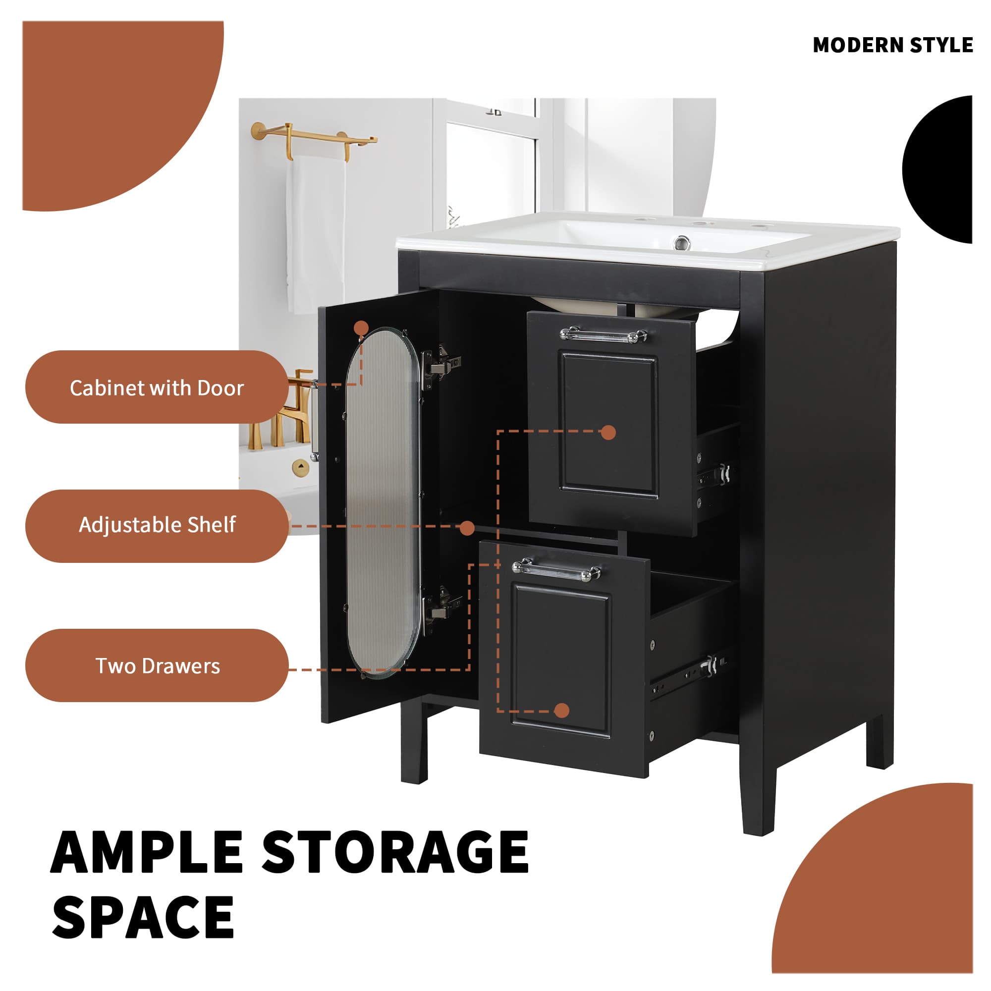 Vynxaria LEXY1990DJGXTYS014 Bath-Vanity-Combo - View #6