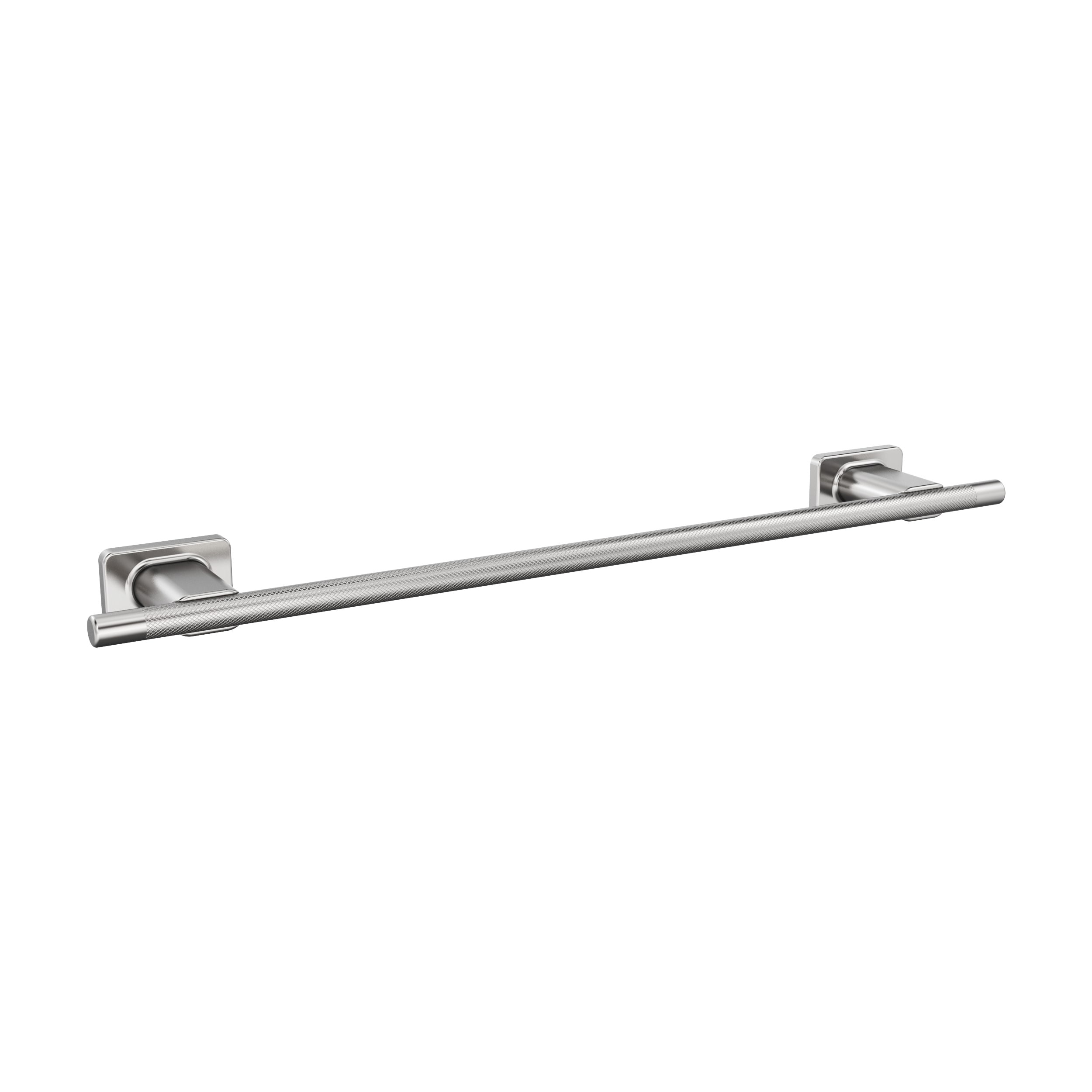 Amerock BH2661426 Bronx 18-in Chrome Wall mount Single Towel Bar