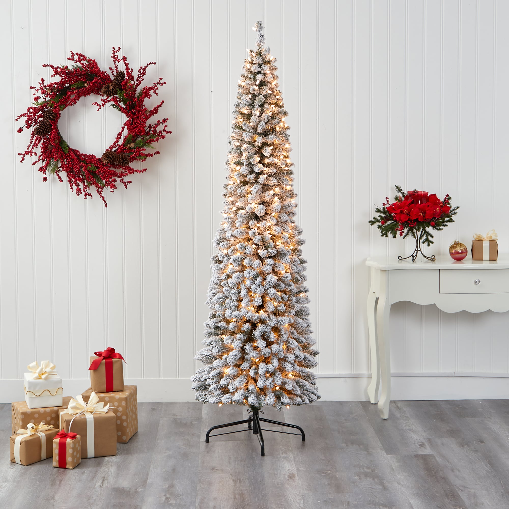 Nearly Natural T1907 Artificial-Christmas-Trees - View #3