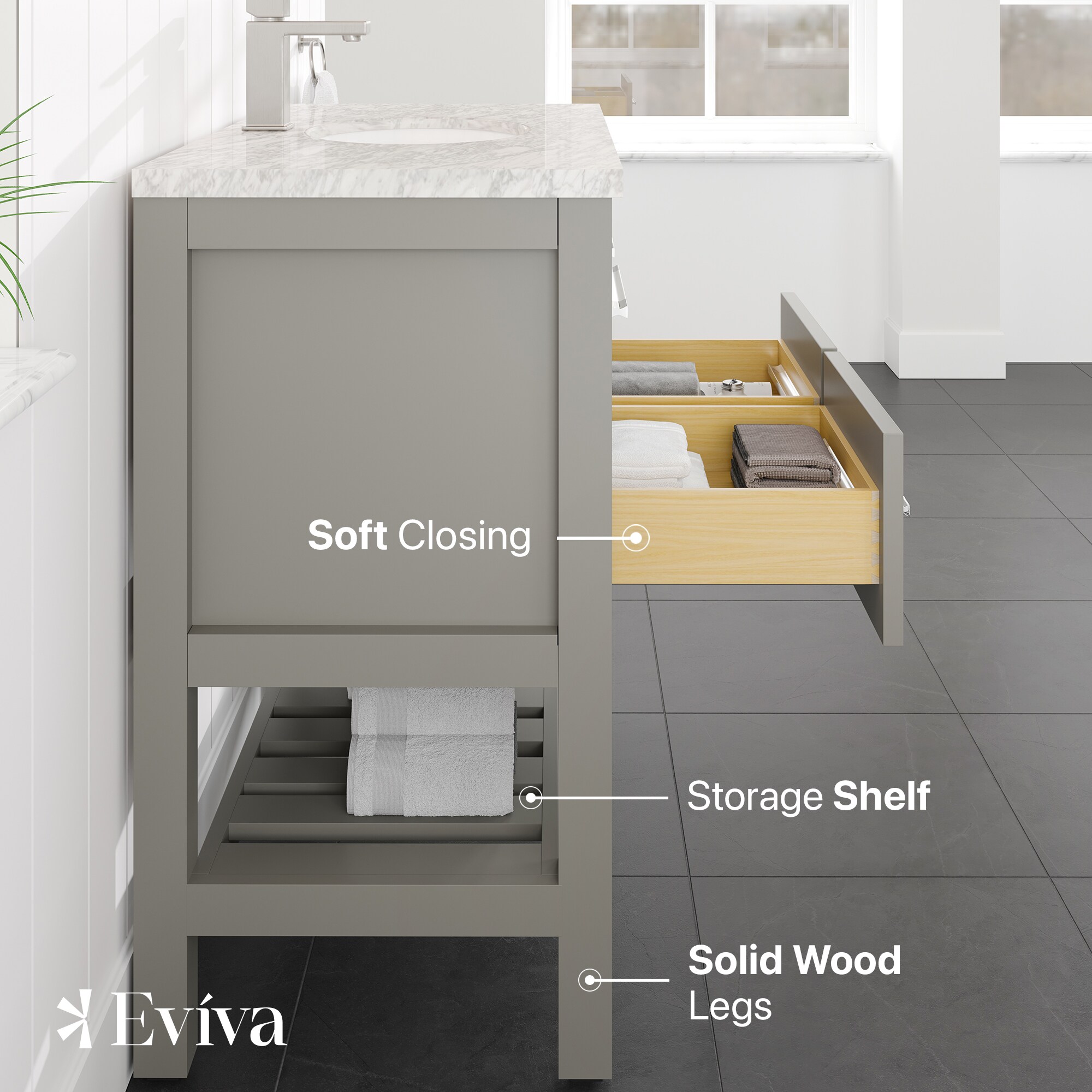 Eviva EVVN503-36GR Bath-Vanity-Combo - View #8