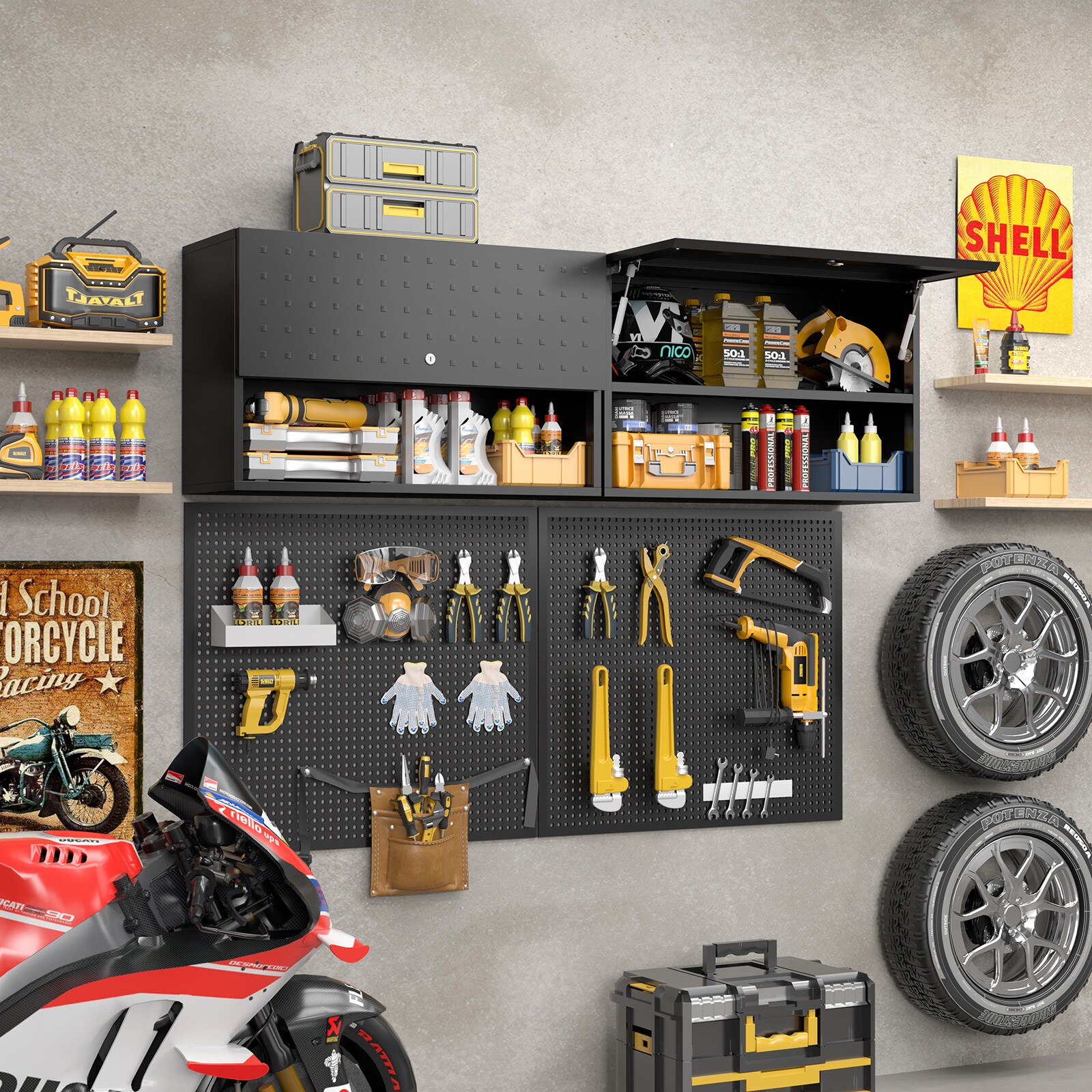 LTMATE LSKJD-ETFD-KFB Utility-Storage-Cabinets - View #2