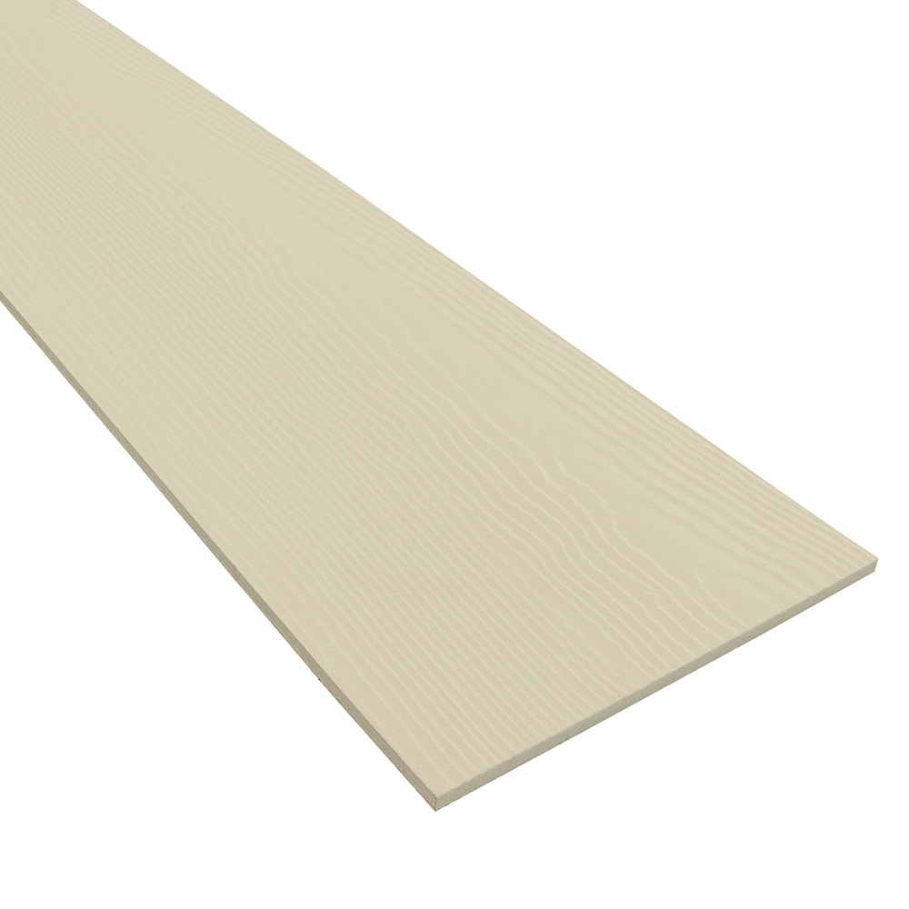 James Hardie Statement Collection-Hz 5 Cement Siding Fiber in x Beige Lap Cement Cedarmill Siding department 8.25-in the Navajo Fiber 144-in at