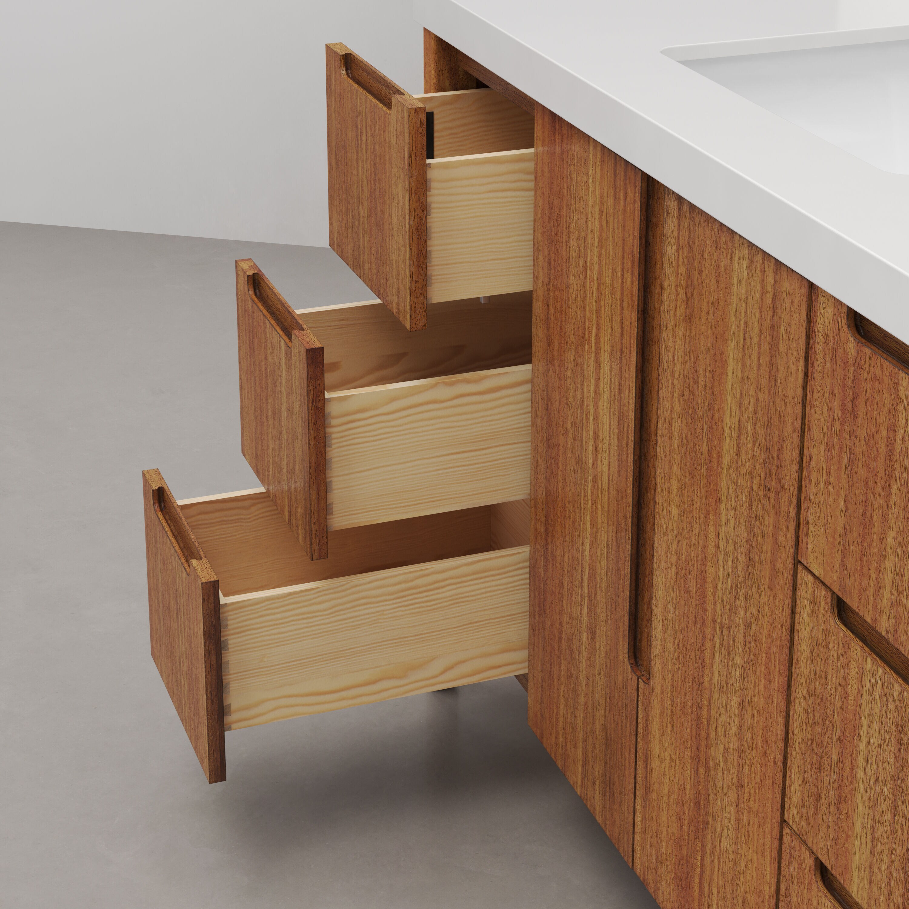 Water Creation SE48QZ00MW-000000000 Bath-Vanity-Combo - View #5