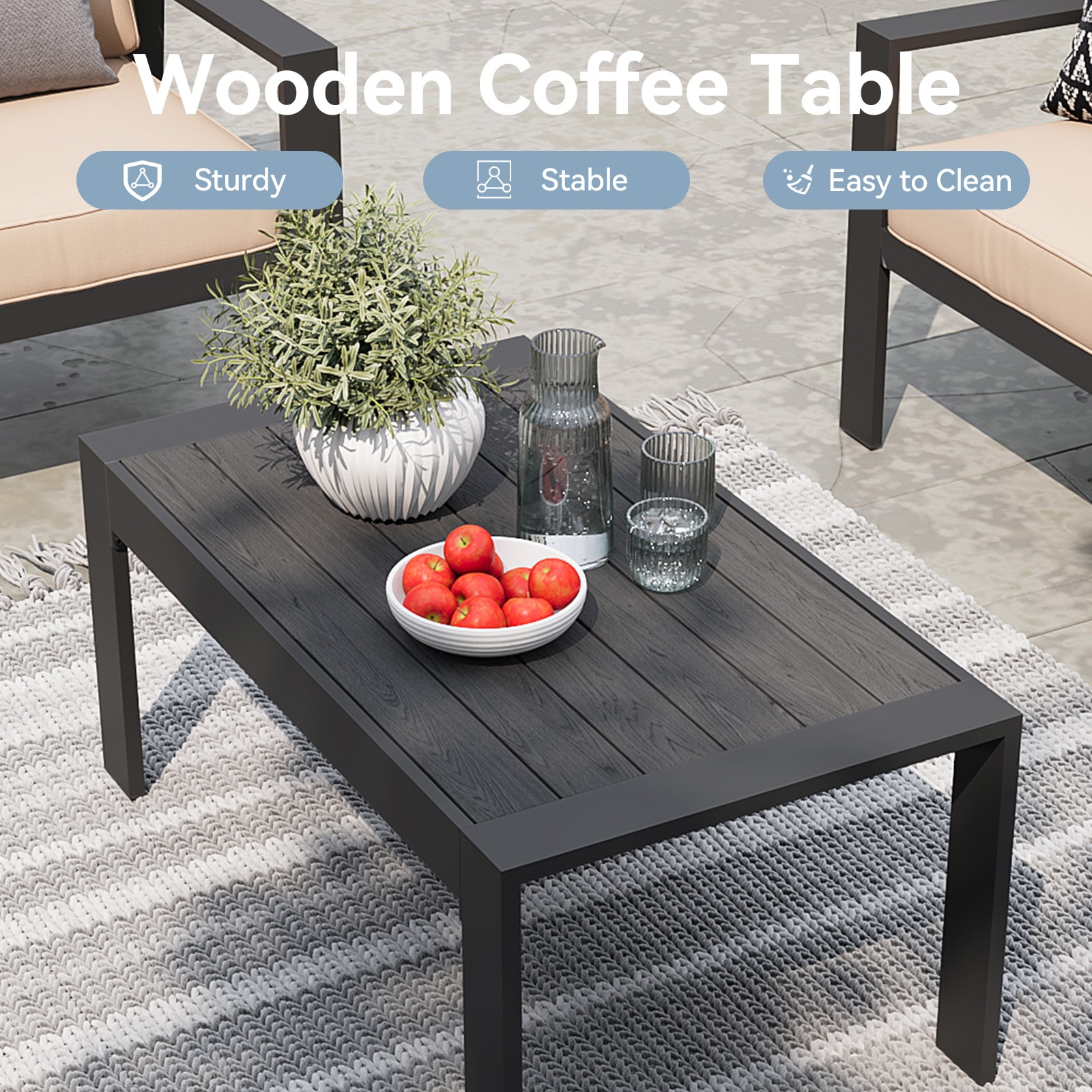 AOXUN OS301GR01-ABCD Patio-Conversation-Sets - View #5