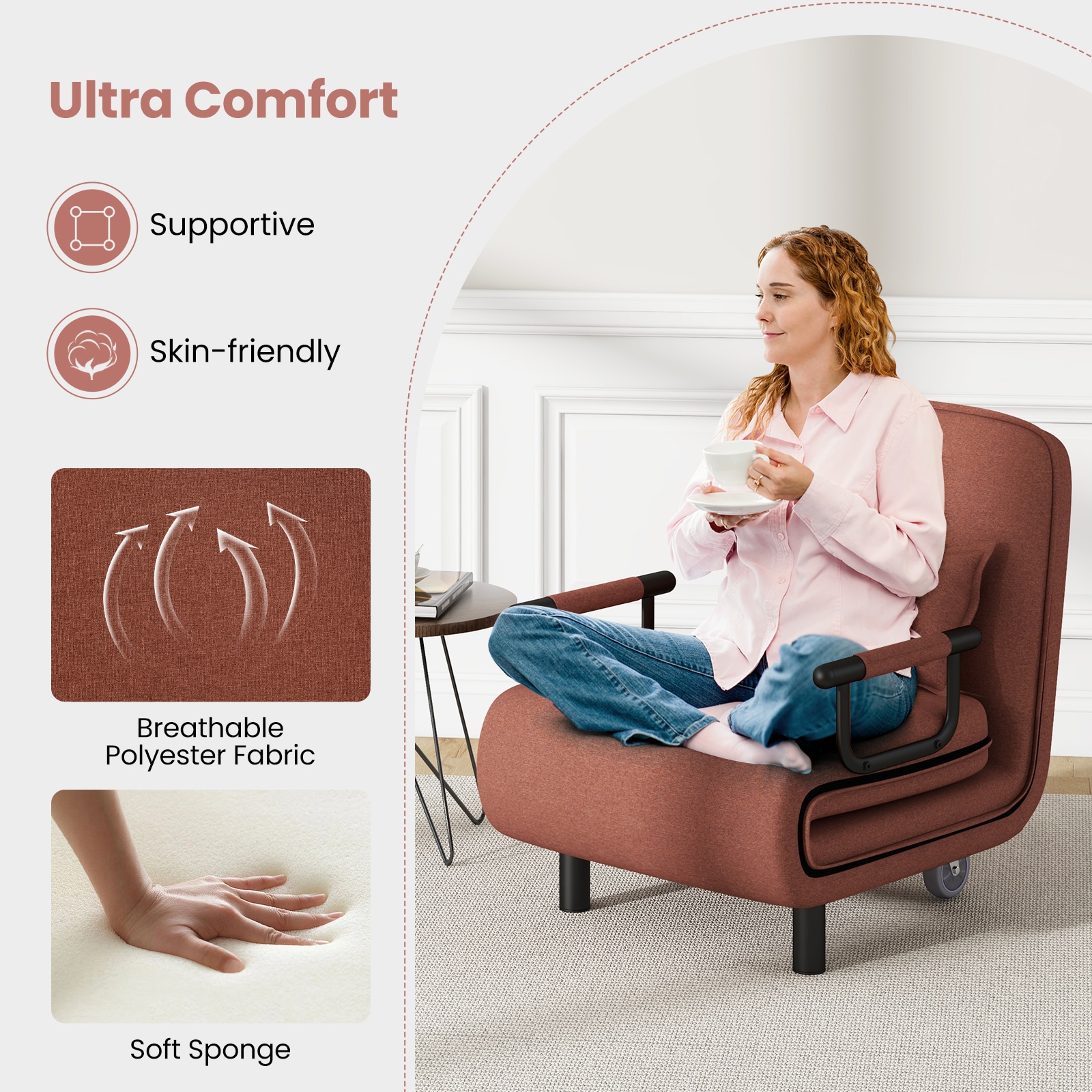 Slickblue D-CO-FC95745WH Sofas-Loveseats - View #8