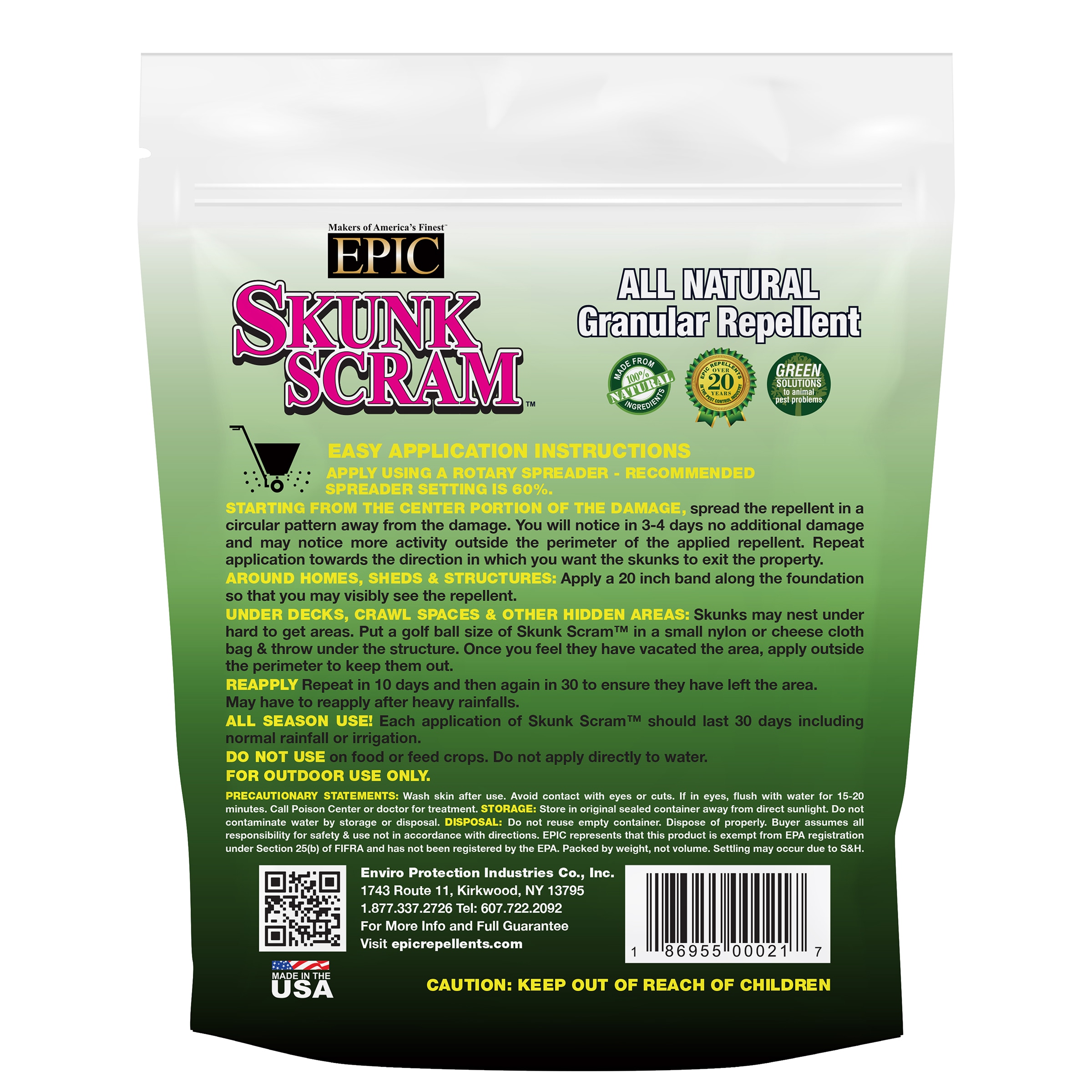 Enviro Protection Industries Co. 202060 Animal-Rodent-Control - View #2
