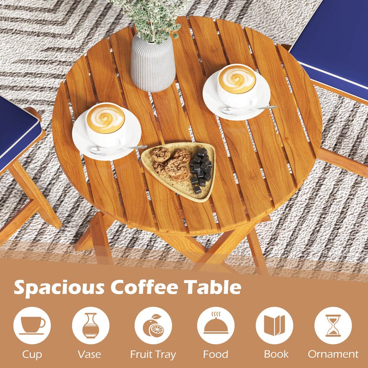 Costway HCST05336 Patio-Conversation-Sets - View #7