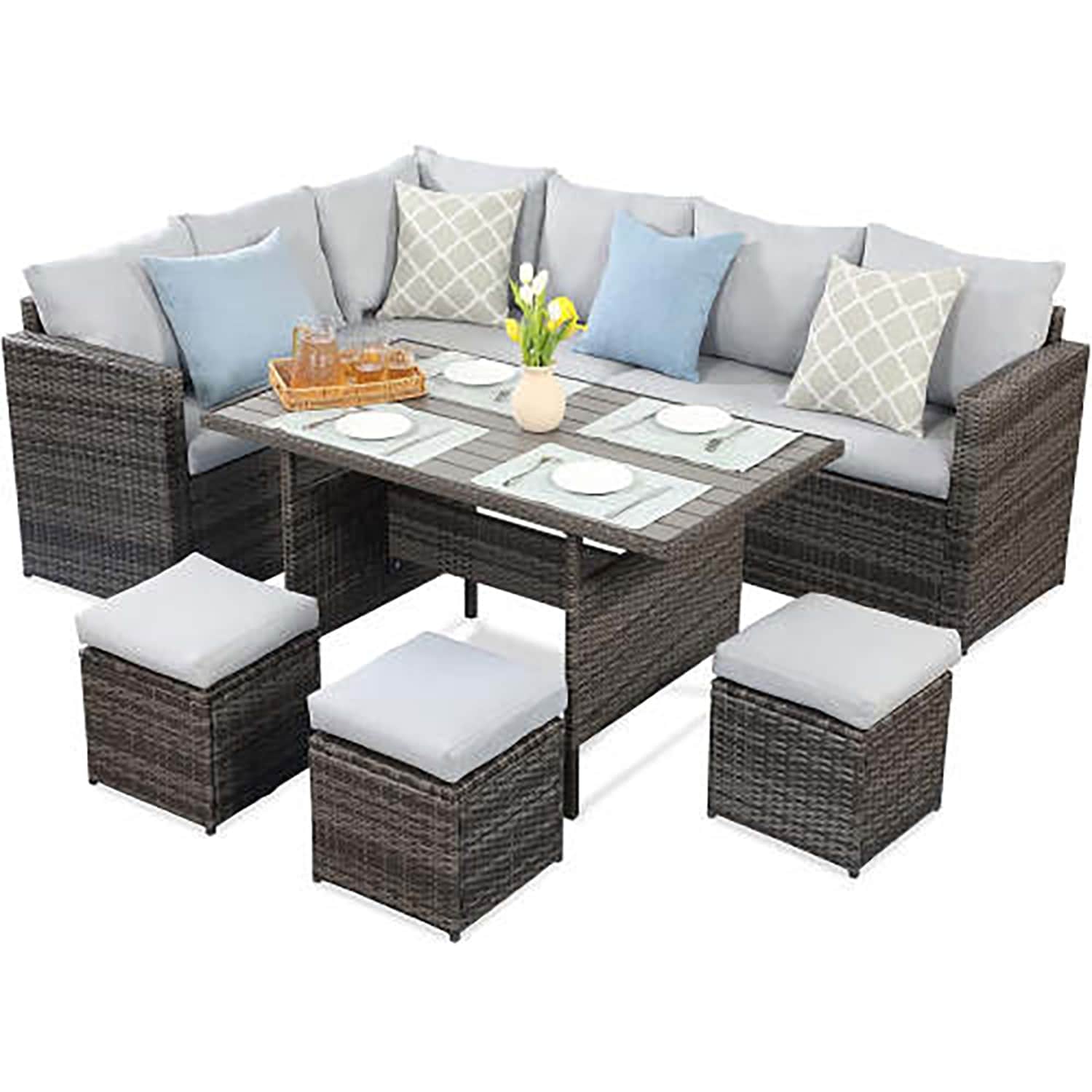 GZMR GM-EF-00024 Patio-Conversation-Sets - View #2