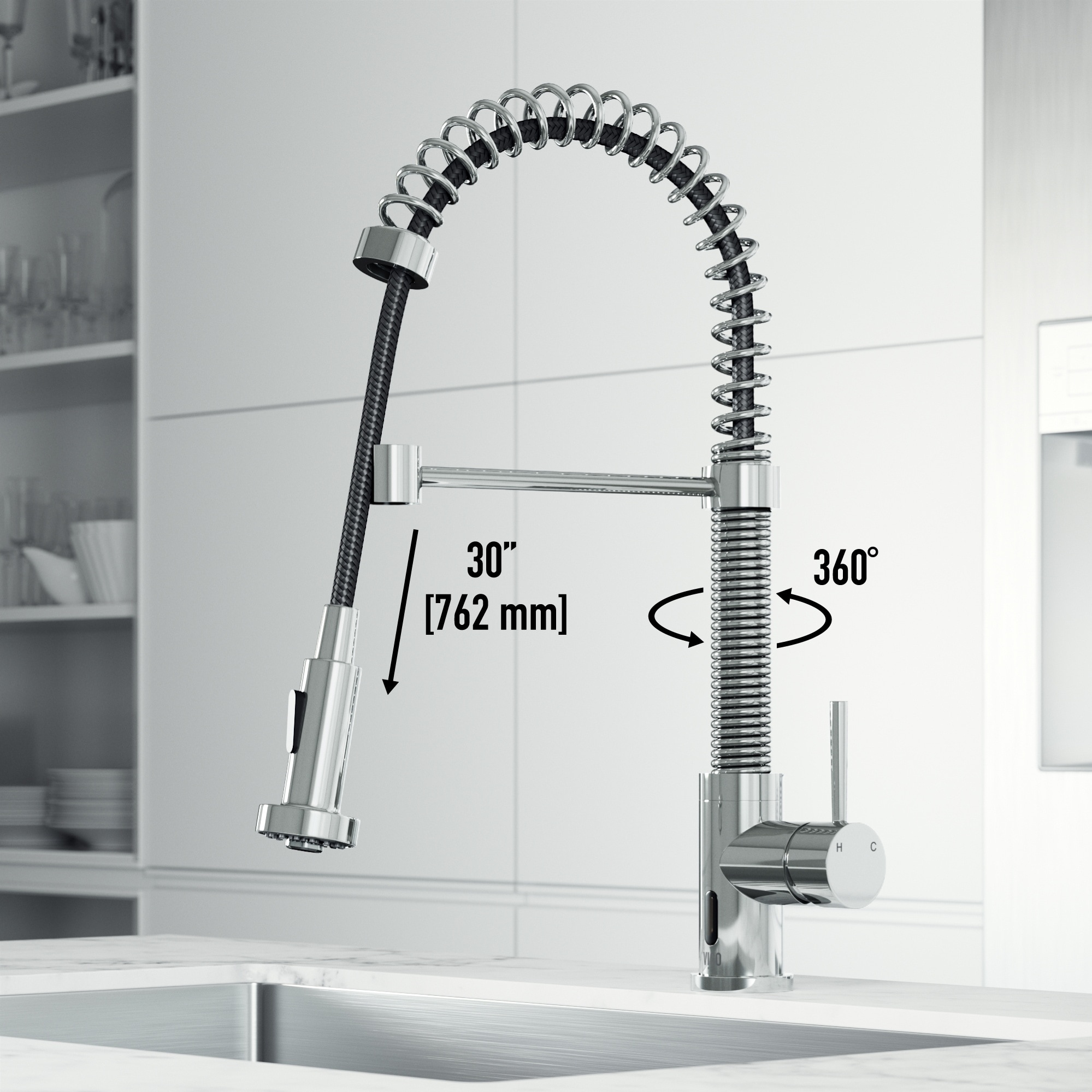 VIGO VG02001CHS Kitchen-Faucets - View #3