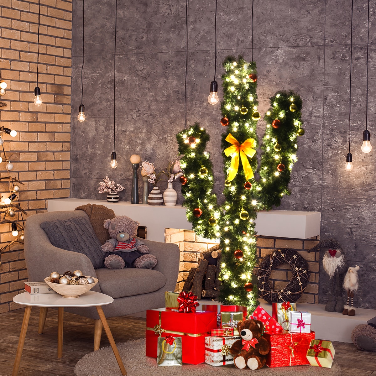 Forclover ALHY-644CM Artificial-Christmas-Trees - View #4