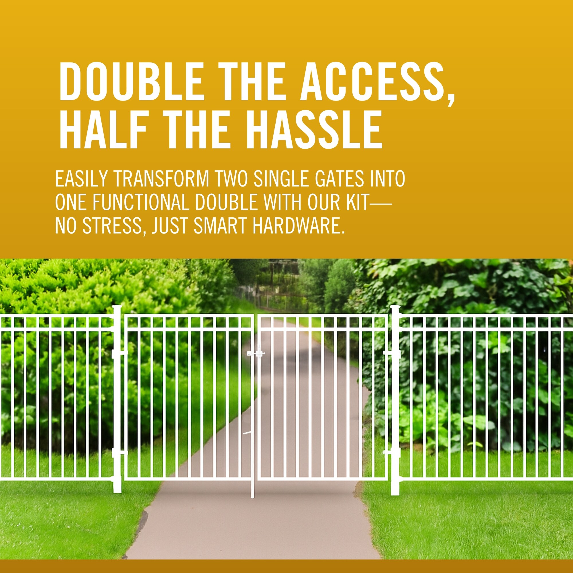 Nuvo Iron DGKGW Gate-Hardware - View #4