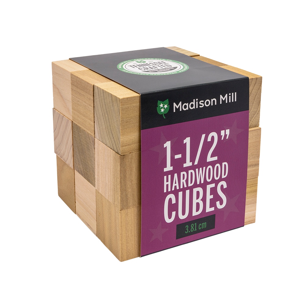 Wooden Cubes 3/4 Hardwood Blocks/ Sold in Lots of 100