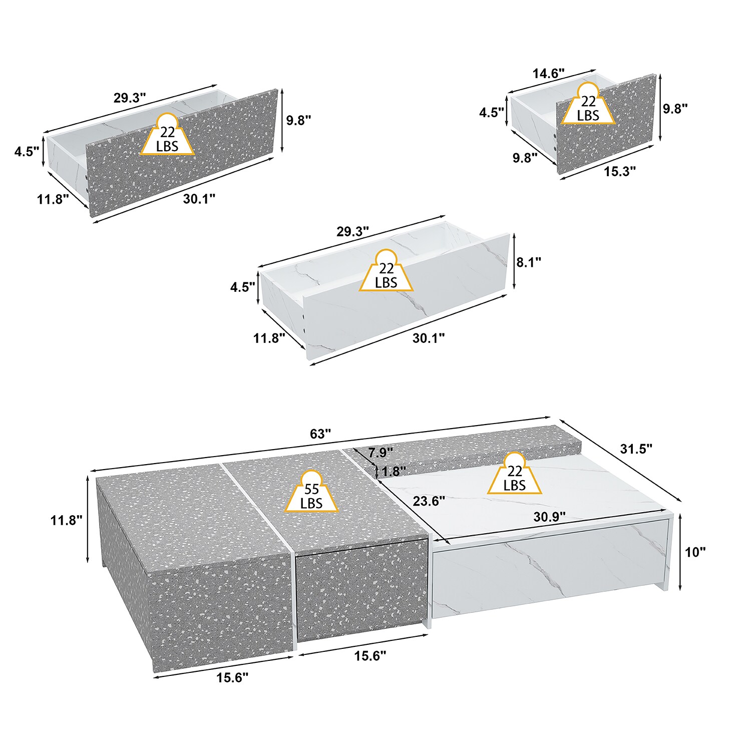 FUFU&GAGA KF020466-01 Coffee-Tables - View #11