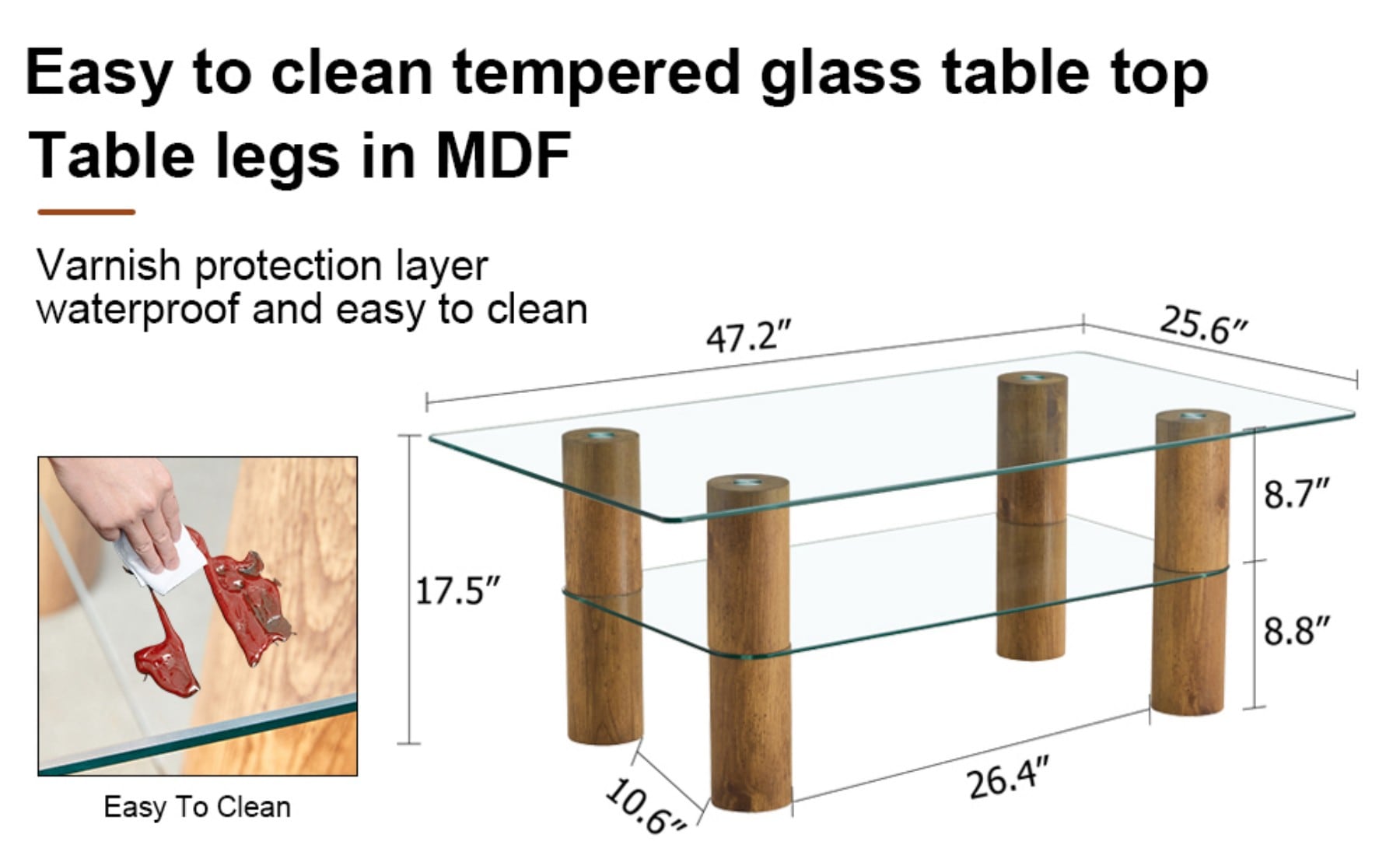 Maocao Hoom JLP149102 Coffee-Tables - View #8