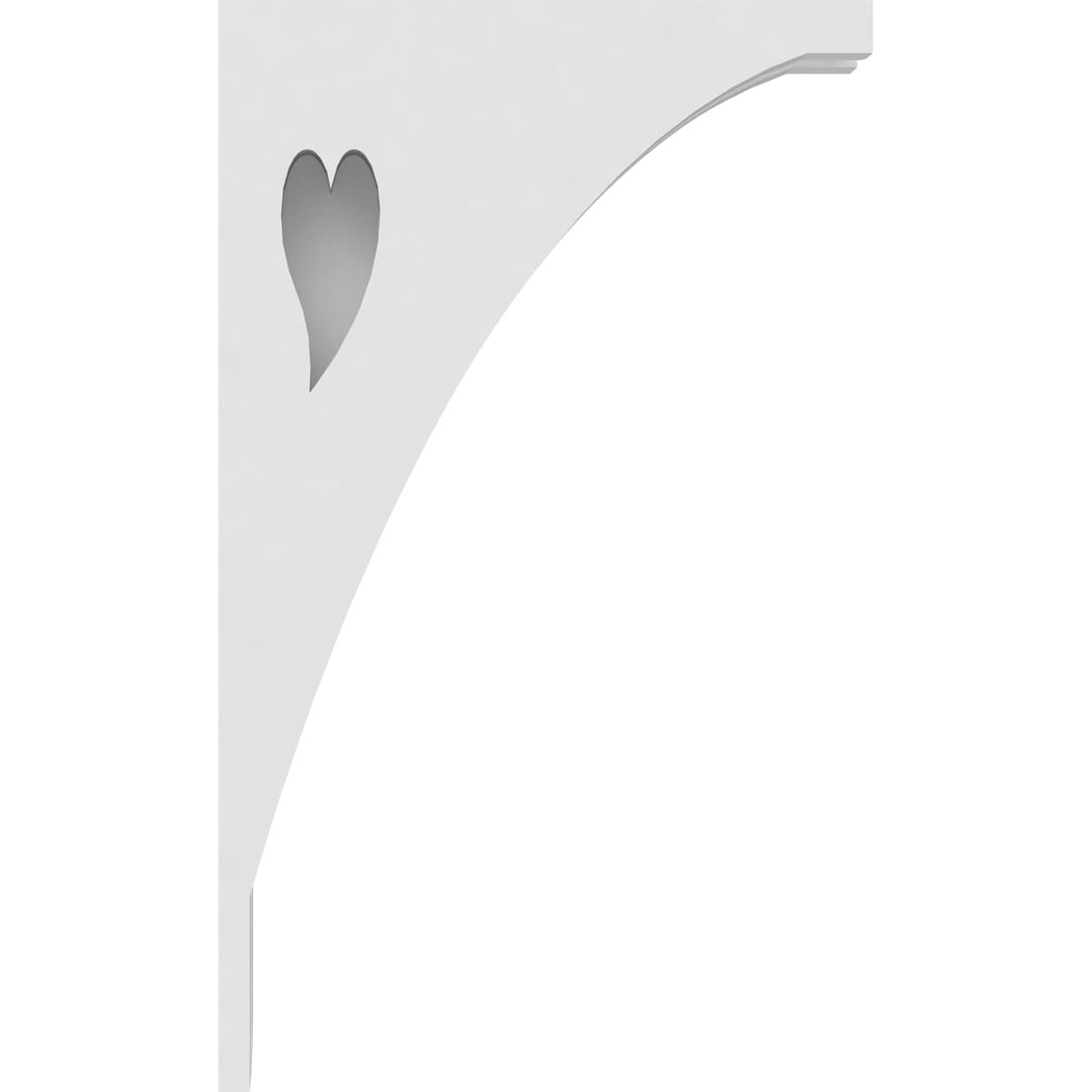 Ekena Millwork CORP01X06X10WN corbels - View #3