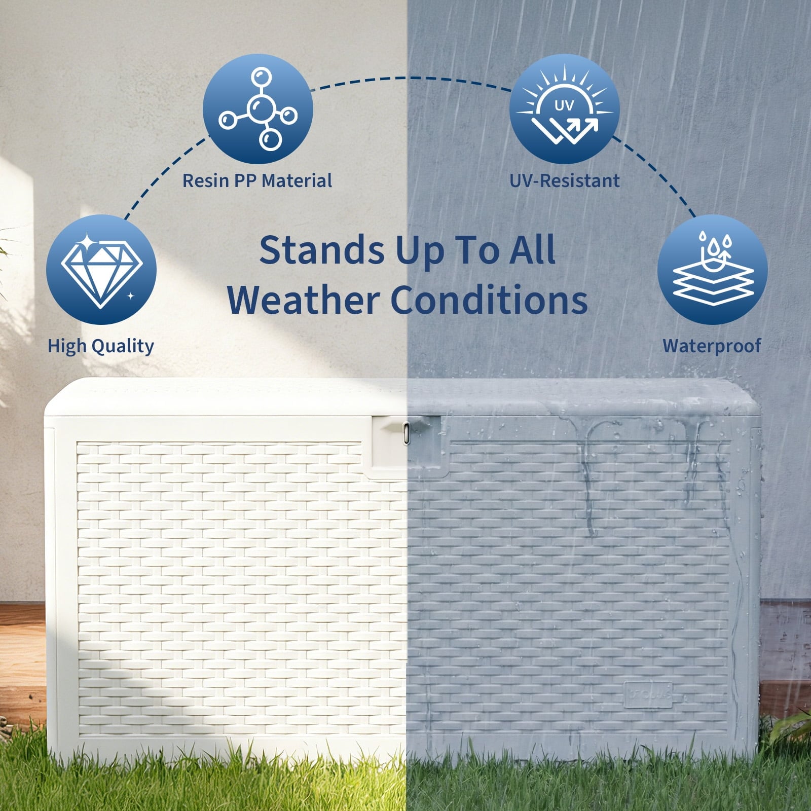 GAOMON LSPPJOK-ONK9XVRUZW Small-Outdoor-Storage - View #3