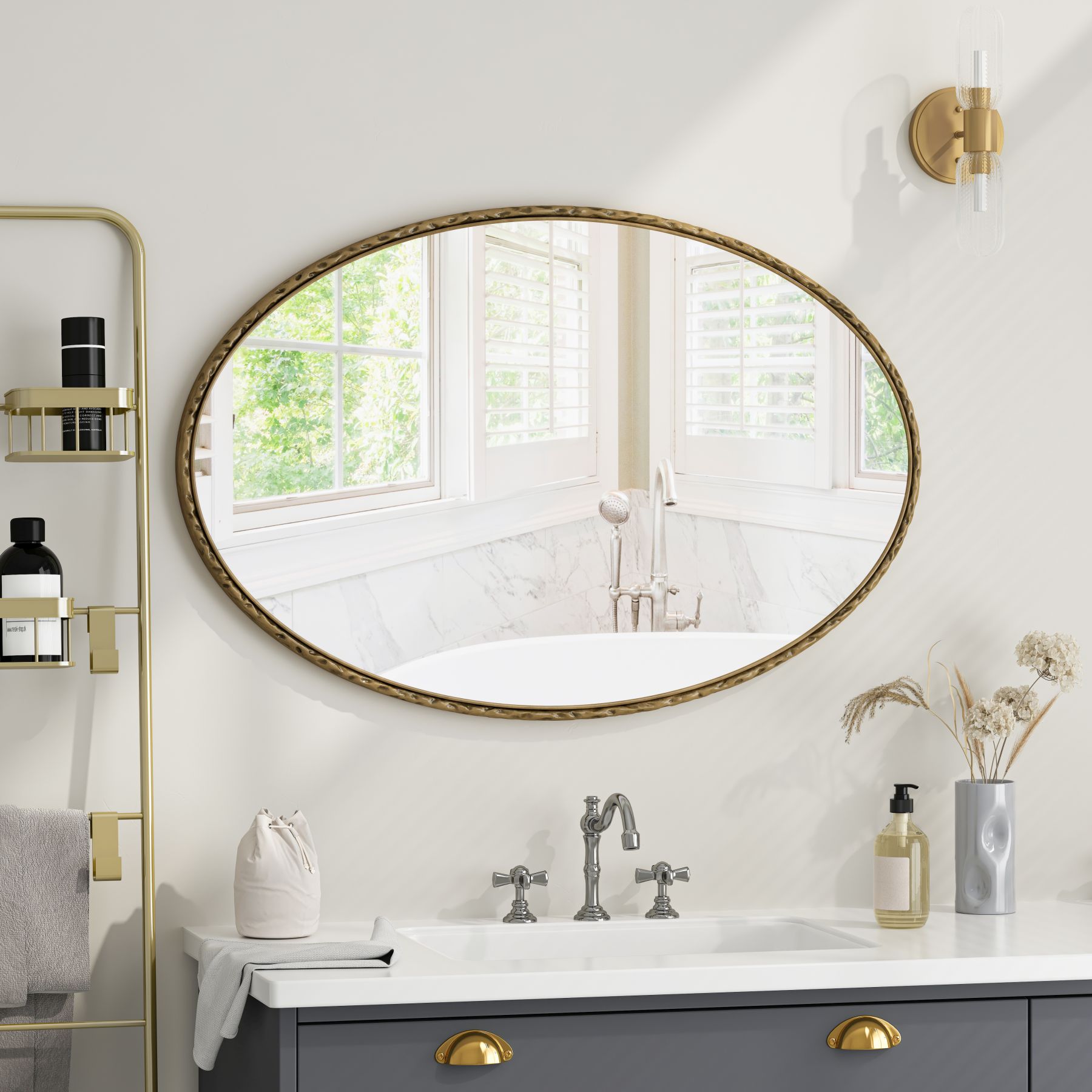 Blisstyle ZZZ1691UHTEUY Framed-Bath-Mirrors - View #3