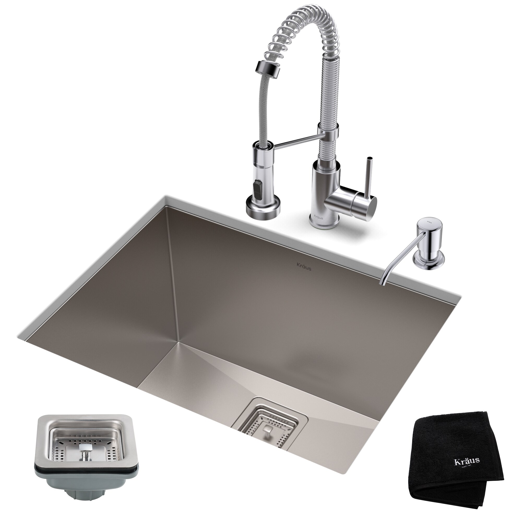 Kraus KHU24L-1610-53CH Laundry-Tubs-Utility-Sinks - View #13