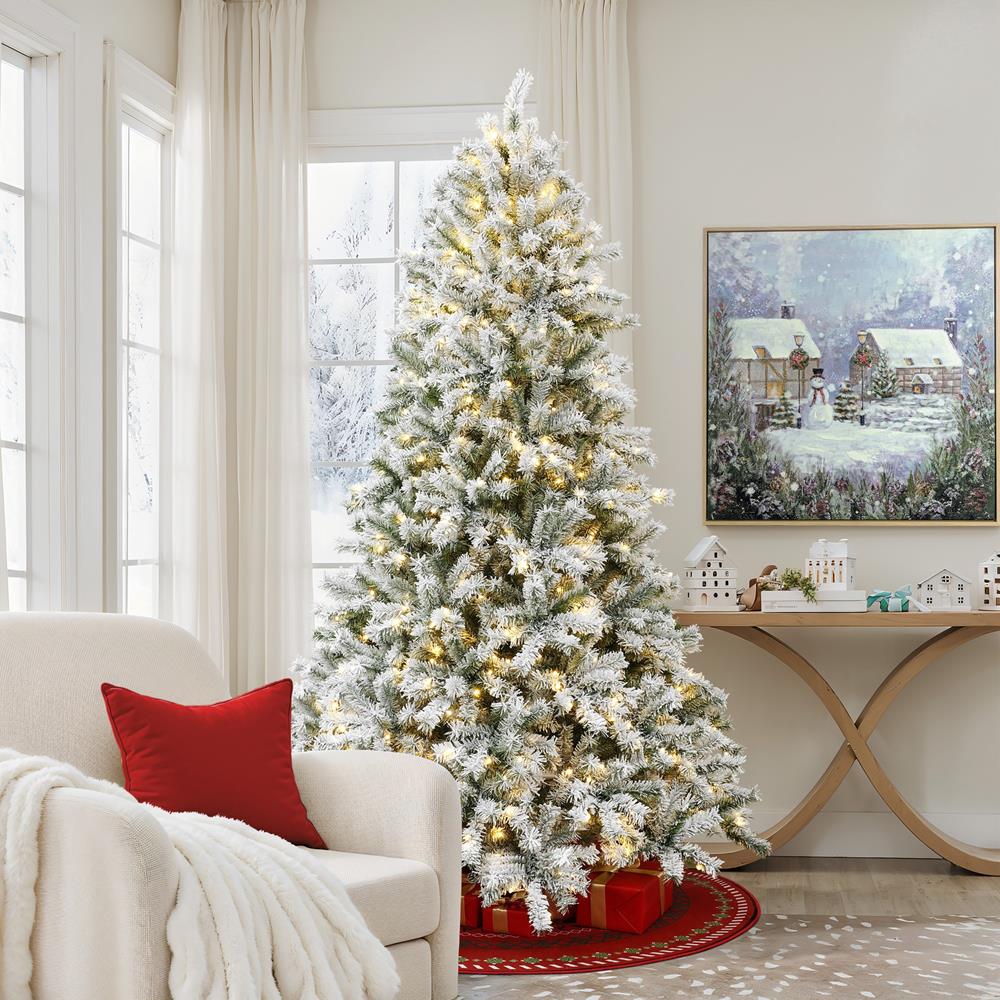 LuxenHome WHAP2095 Artificial-Christmas-Trees - View #3