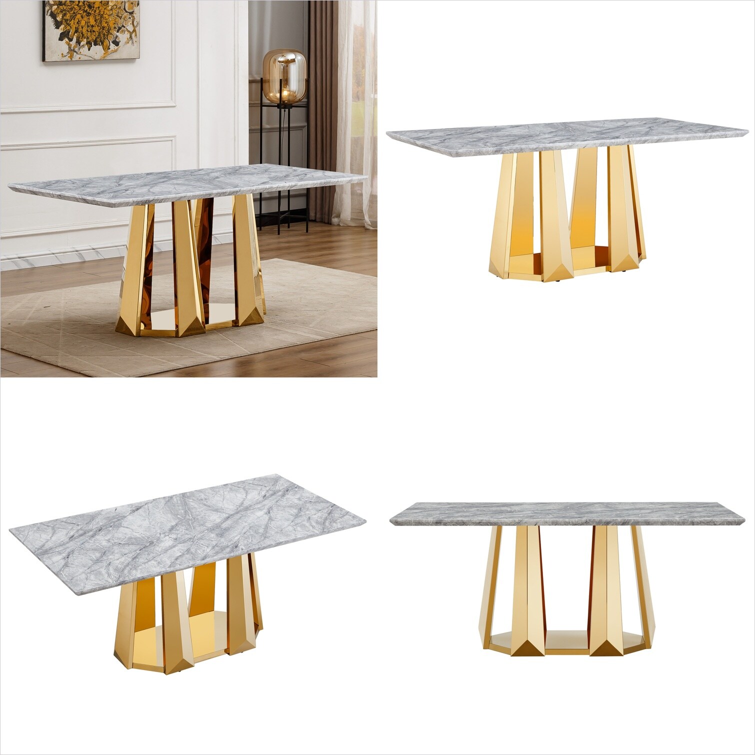 Watnature Q8TOLFOT7SSP Dining-Tables - View #5
