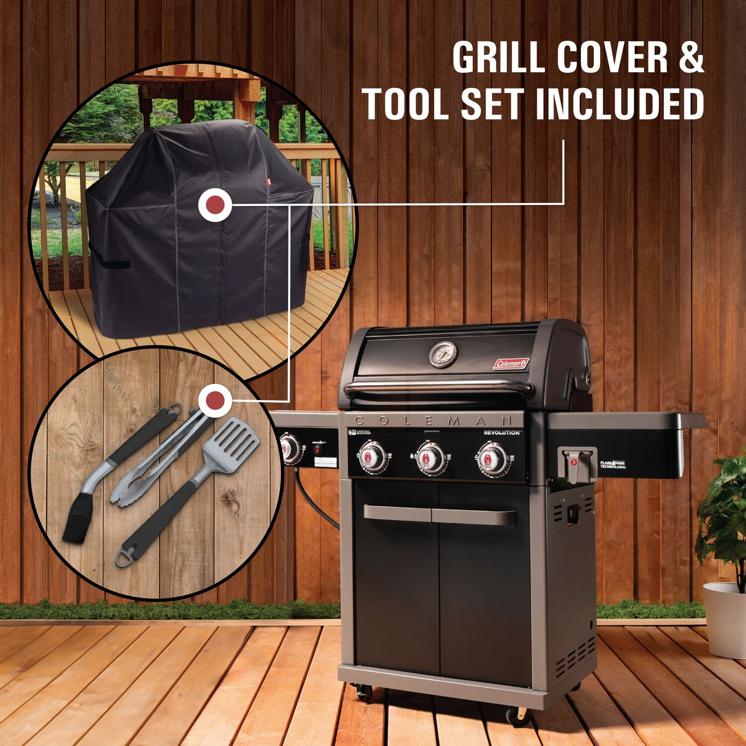 Coleman RV-301BBQ-3-KIT Gas-Grill - View #3