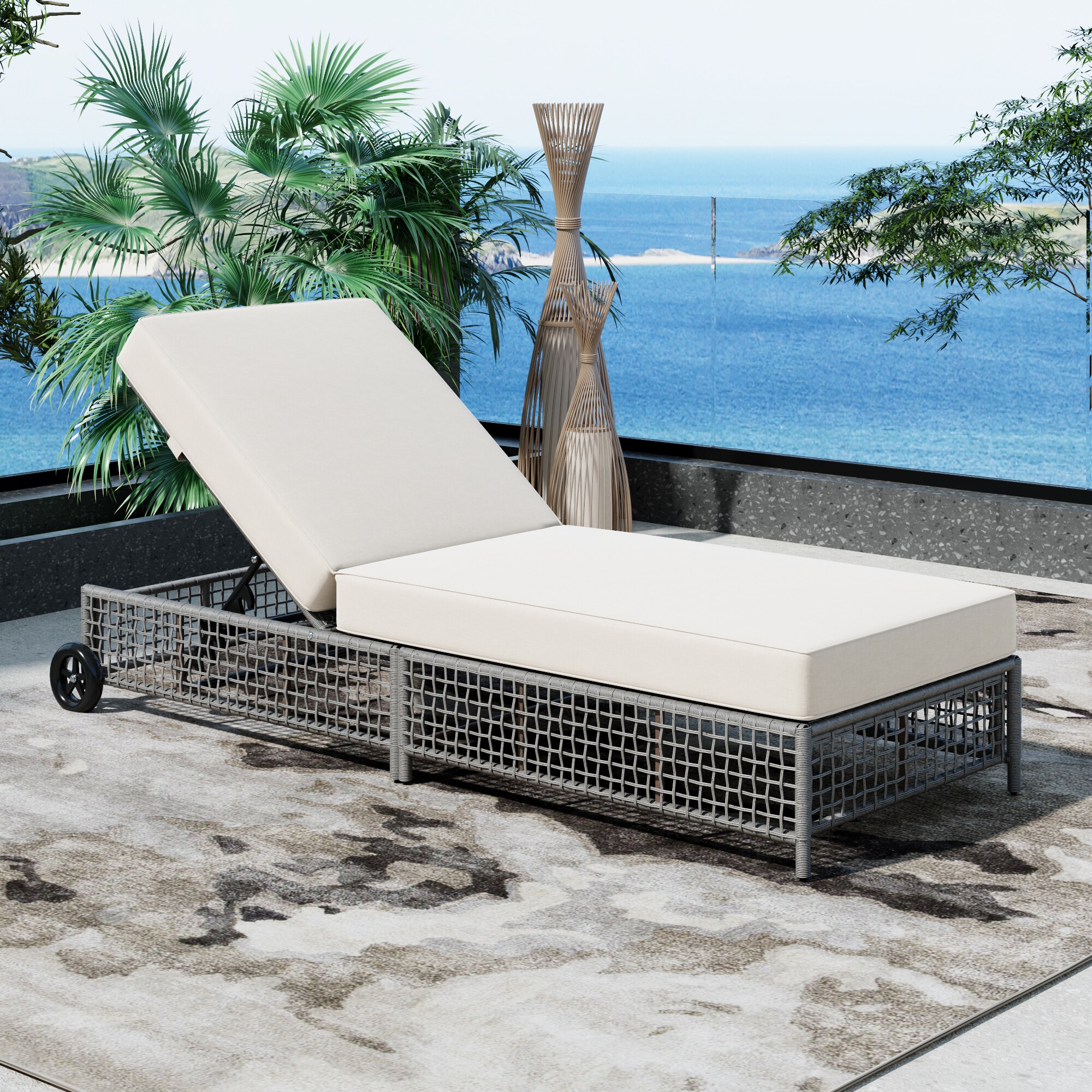 SINOFURN SYA380178GY Patio-Chairs - View #2