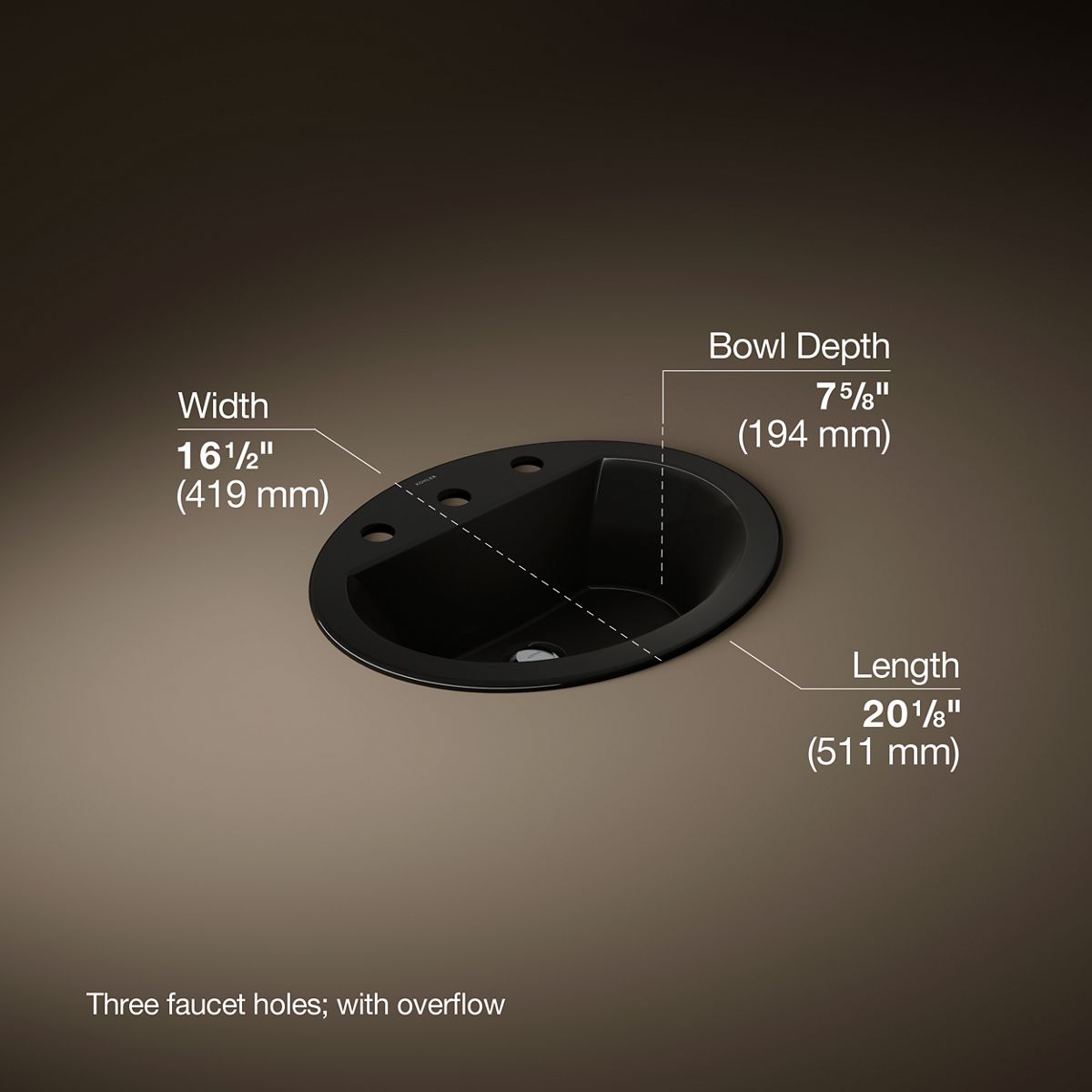 KOHLER 2699-8-7 Bath-Sink - View #3