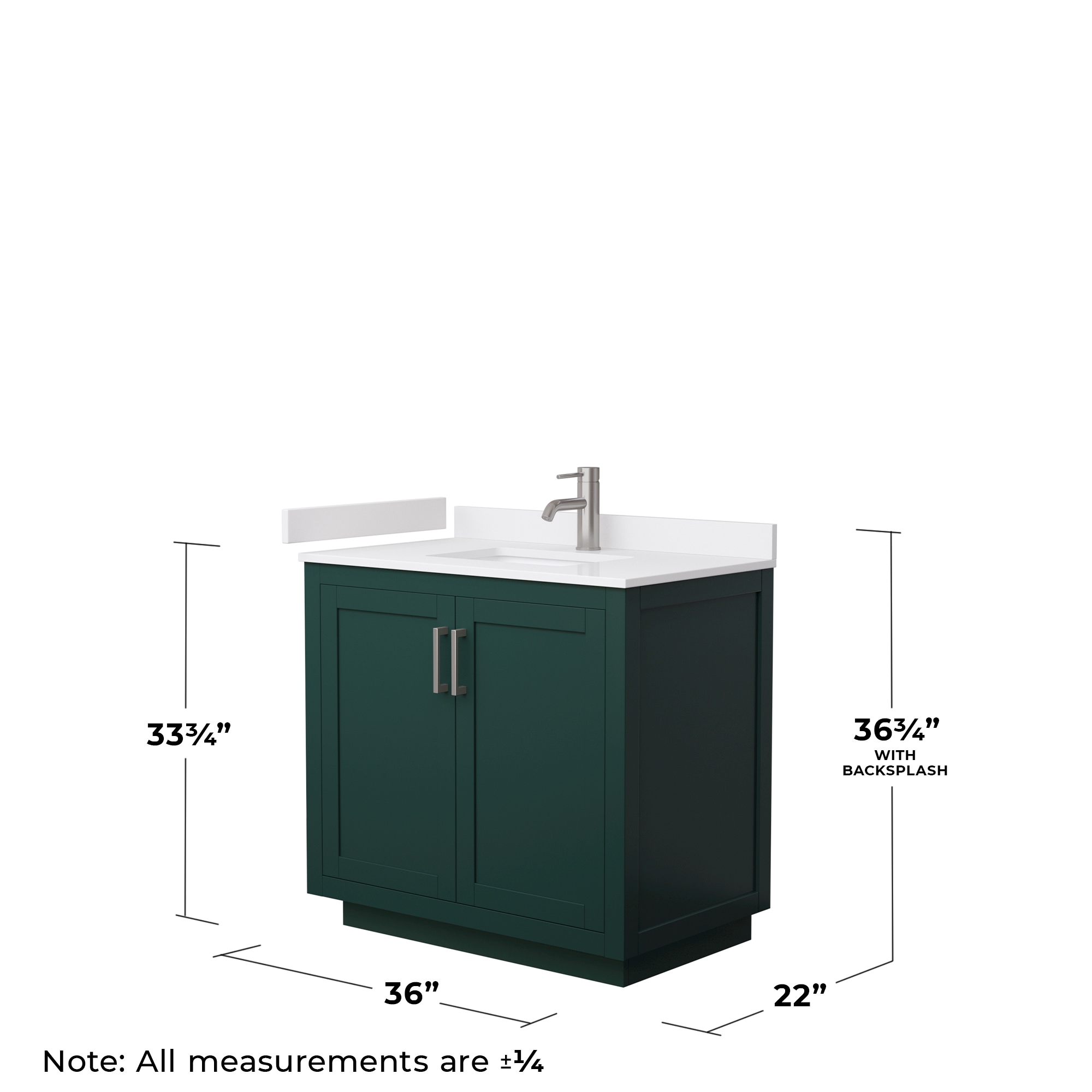 Wyndham Collection WCF292936SGEWCUNSMXX Bath-Vanity-Combo - View #5