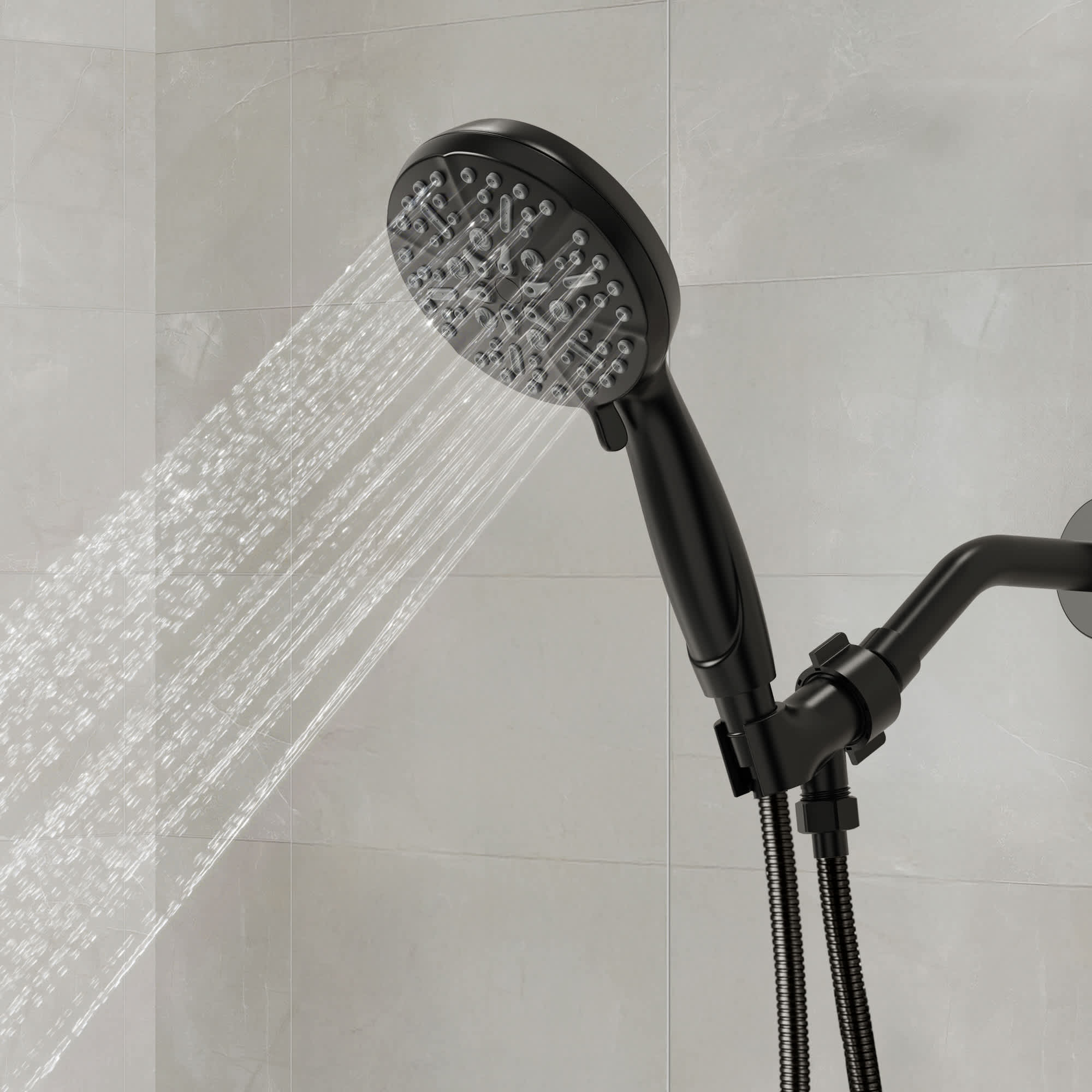 EVERSTEIN SFS-1129-BK Showerhead-Bar-Panels - View #10