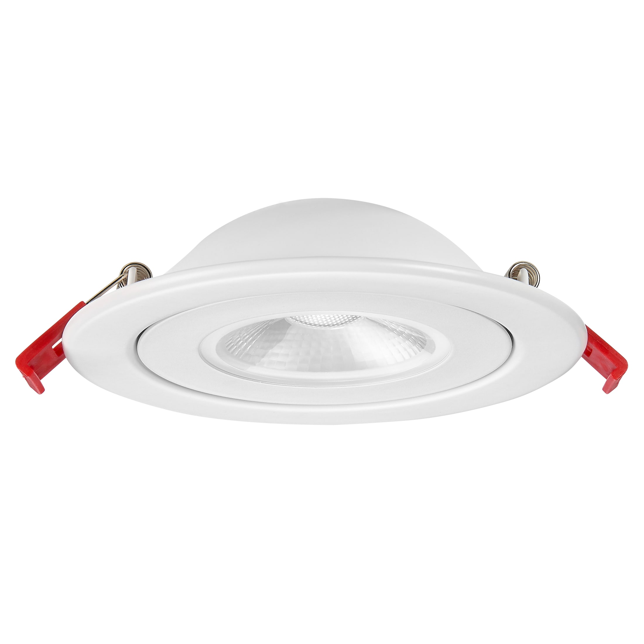 4-Inch White Aluminum Rotatable Ultra-Thin LED Downlight