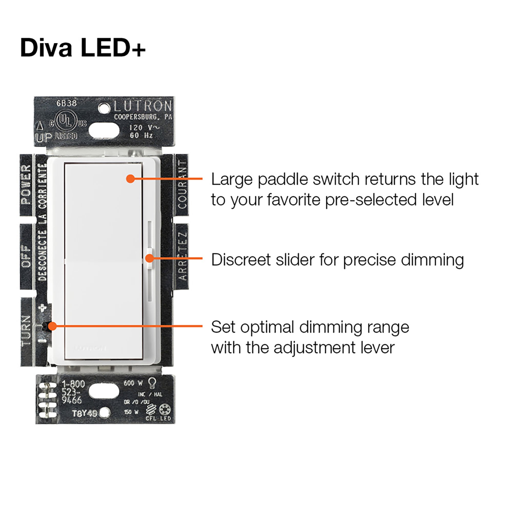 Lutron DVCL-153P-IV Light-Dimmers - View #10