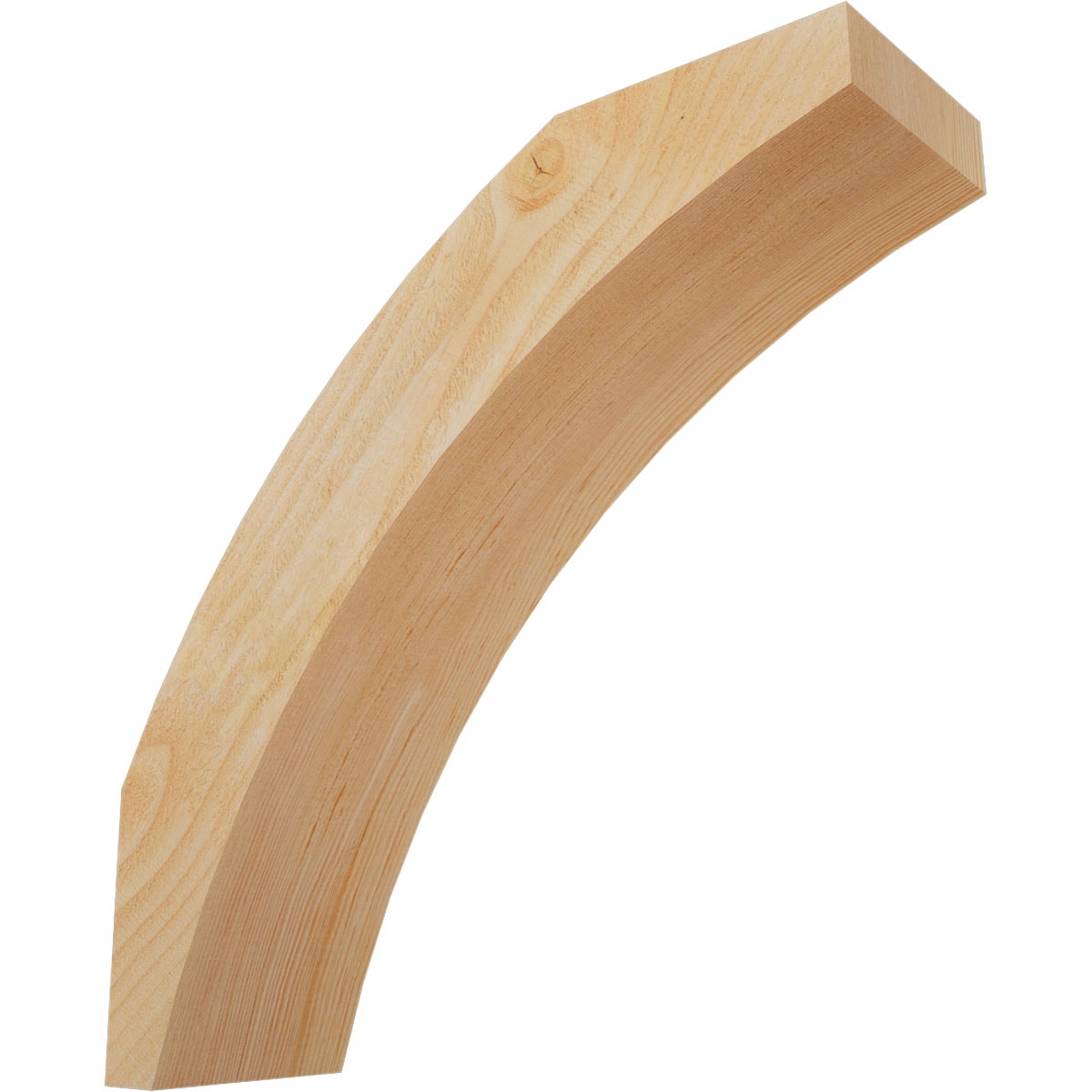 Ekena Millwork 6-in x 20-in x 20-in Douglas Fir Wood Thorton Rough Sawn Knee Brace #BRC06X20X20THR00RDF