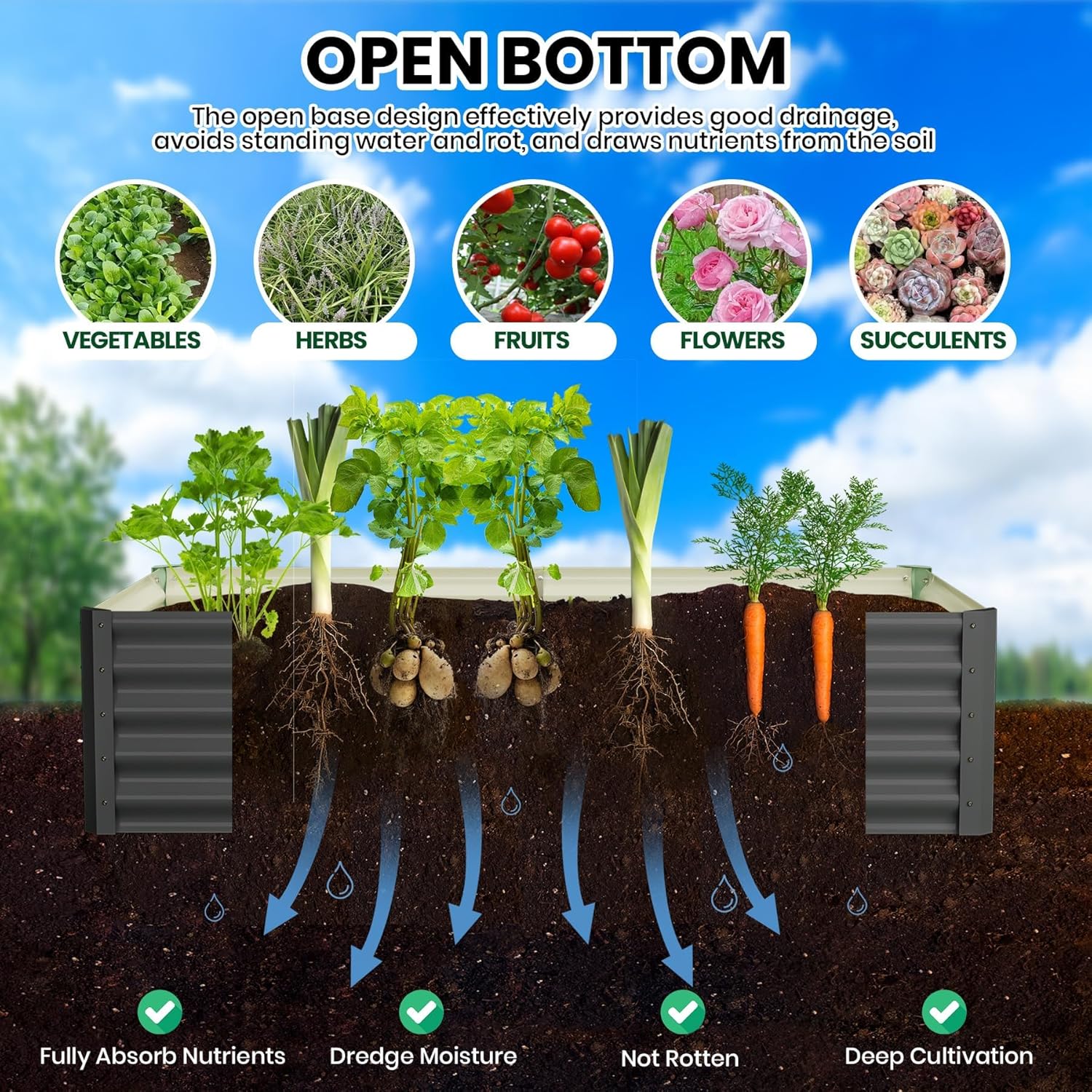 GarveeLife 11YKZWEH Raised-Garden-Beds - View #7