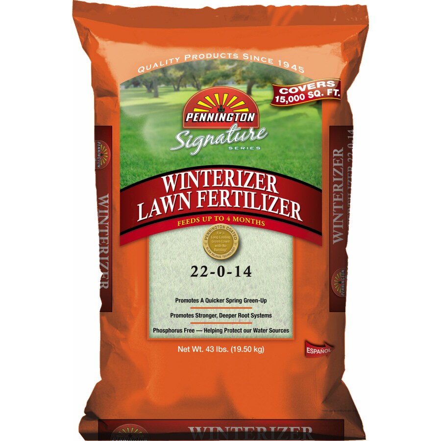 Pennington 451396 Signature Series Winterizer- Fertilizer