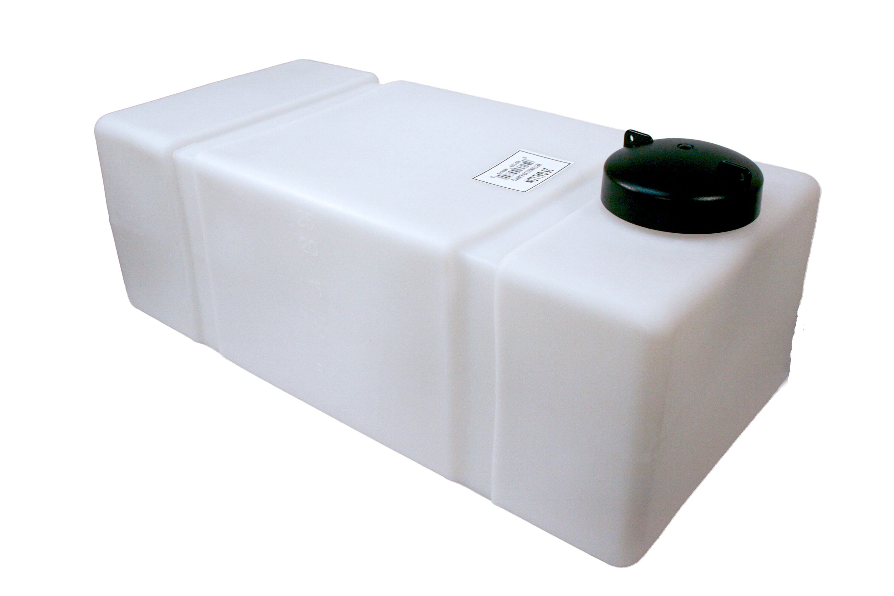 Norwesco 25-Gallon Plastic White Water Storage Tank 45879-DS at Lowes.com