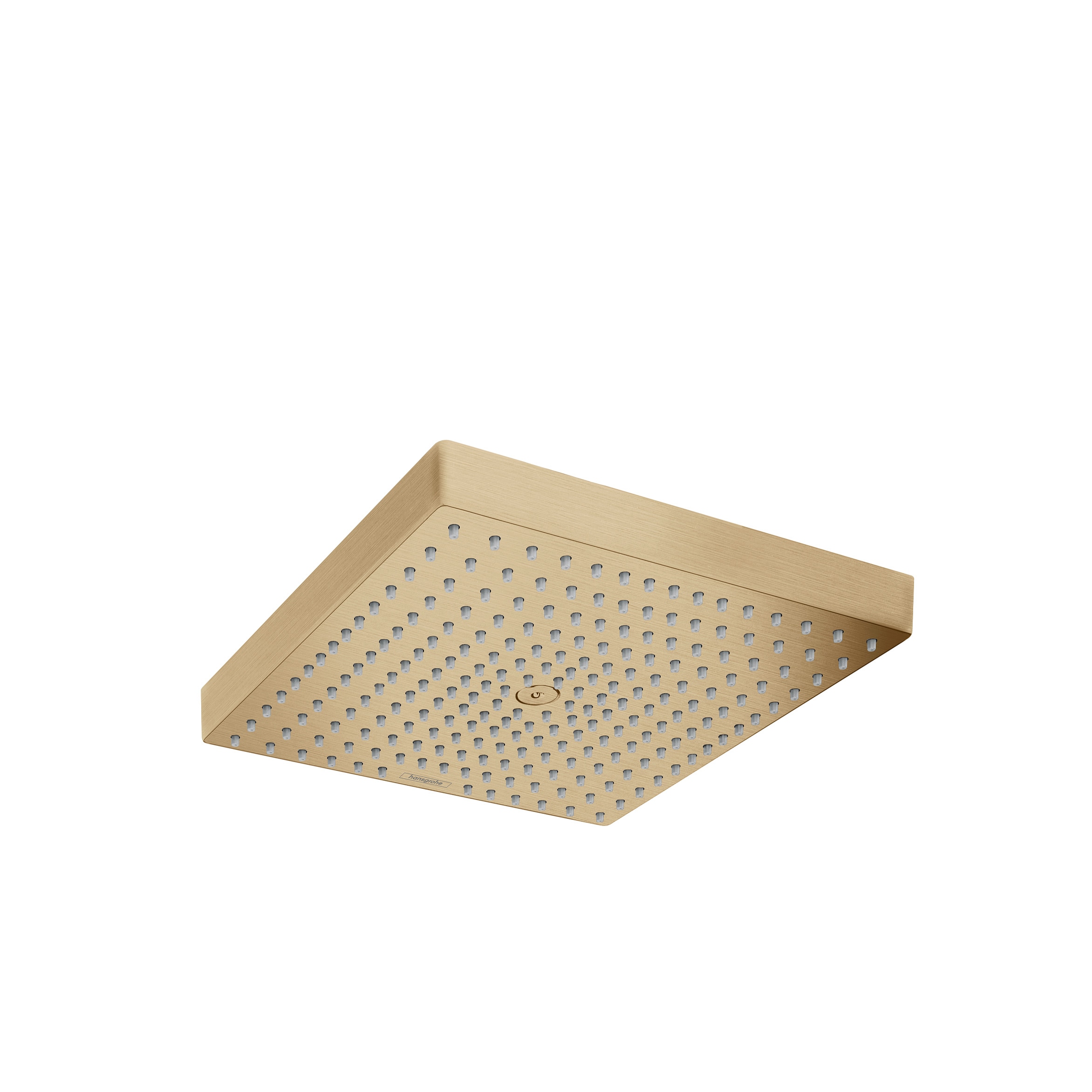 Hansgrohe 26926141 Brushed Bronze Sold separately Single function 11.75-Inches Square Shower Faucet