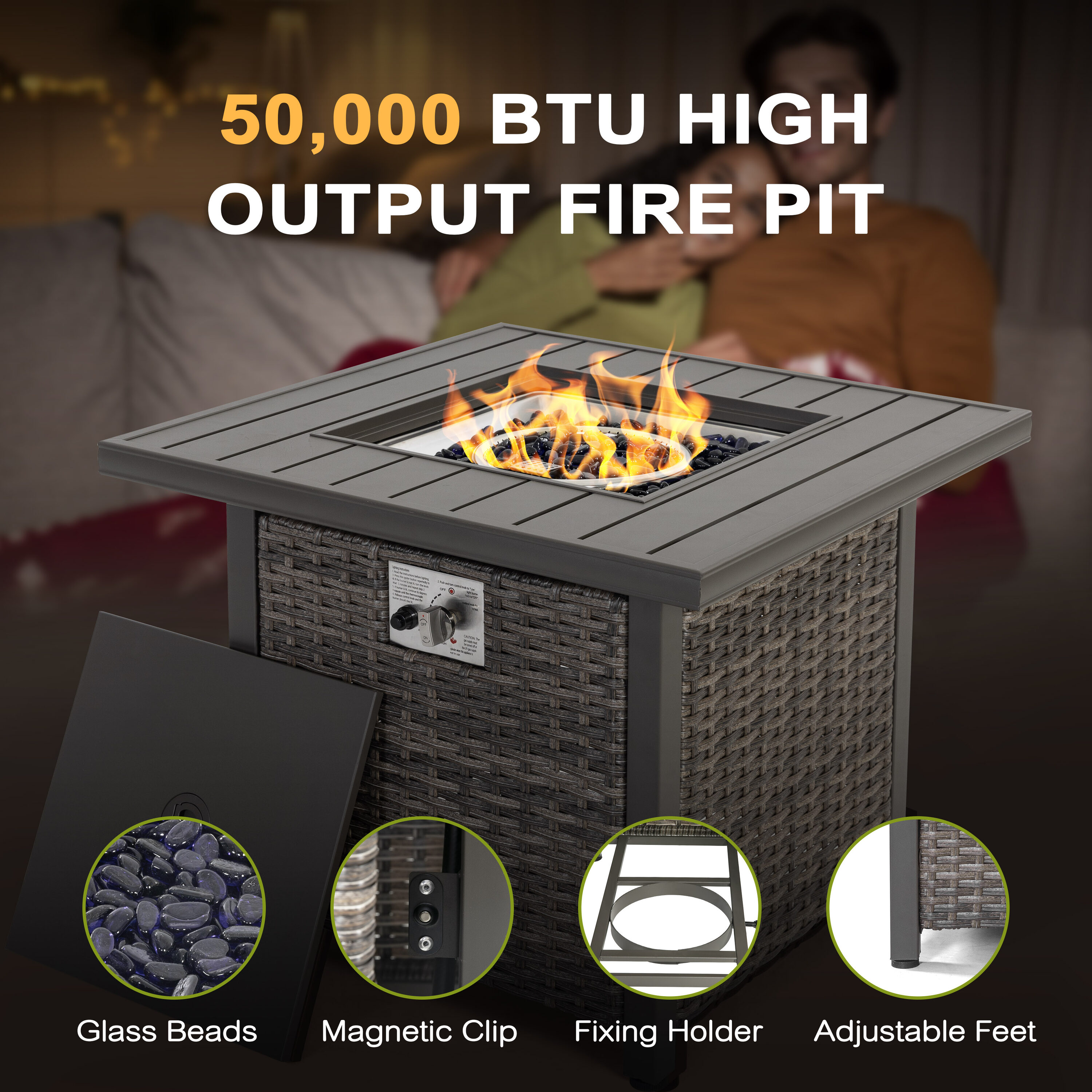 Nuu Garden AF018 Outdoor-Gas-Firepits - View #4