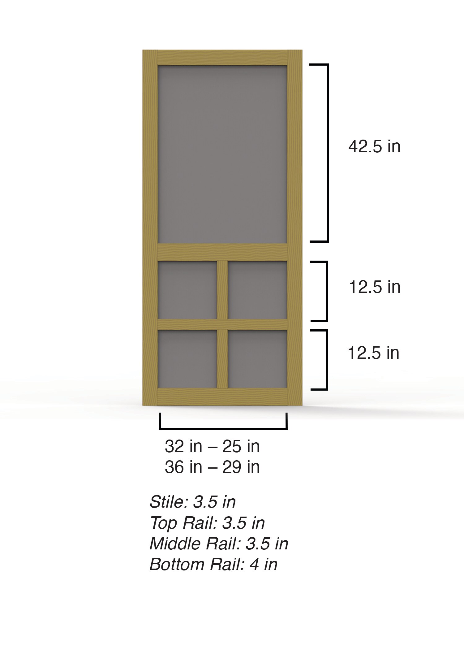 Screen Tight WSUM36PT Screen-Doors - View #4