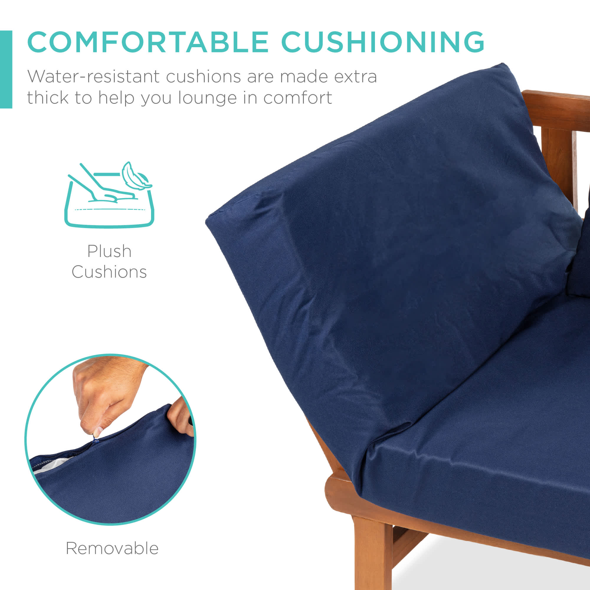 Best Choice Products SKY5656 Patio-Sofas-Daybeds - View #4