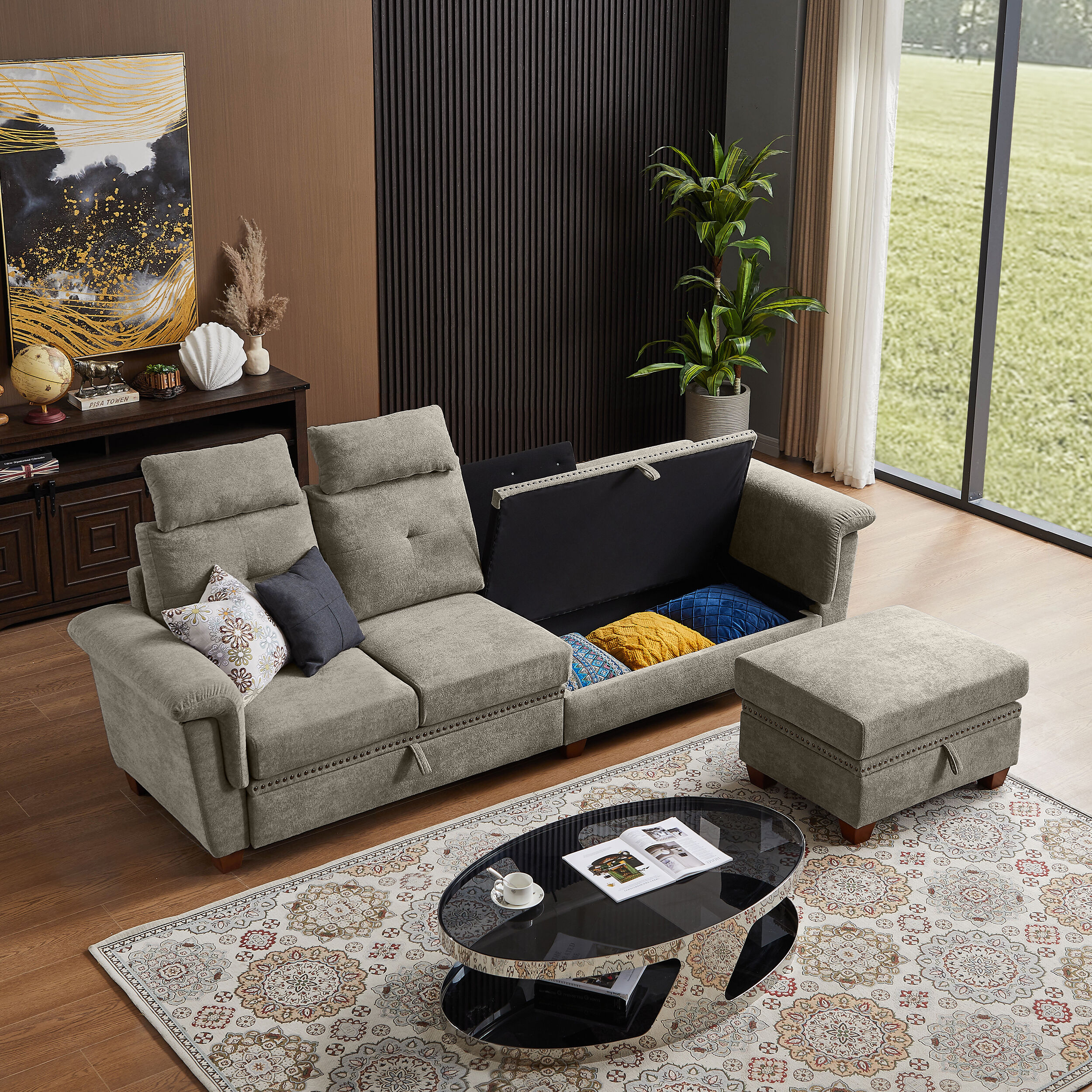 Jarenie YMX15BE Sofas-Loveseats - View #3