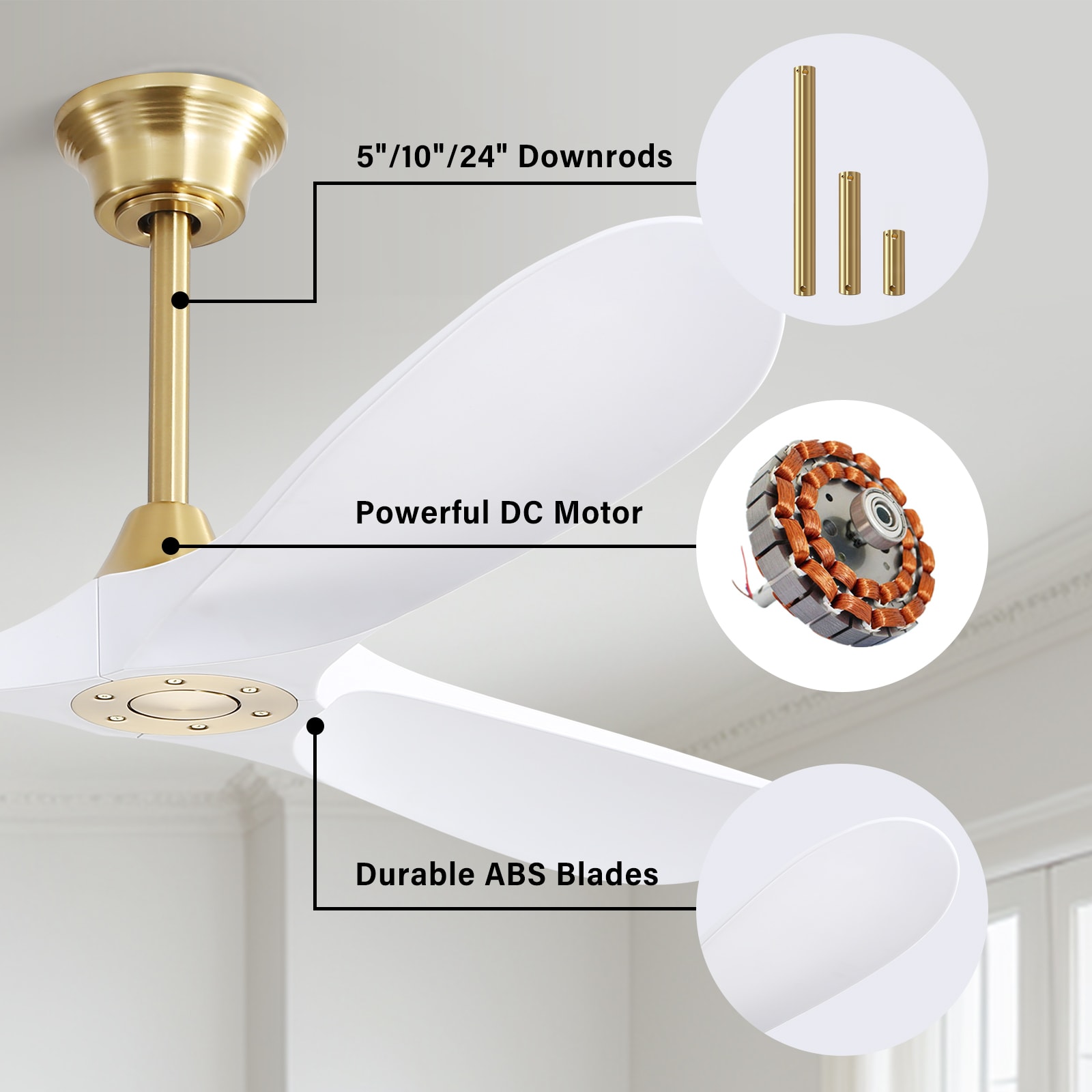 Bayfeve BFGBK-20380-CF Ceiling-Fans - View #4